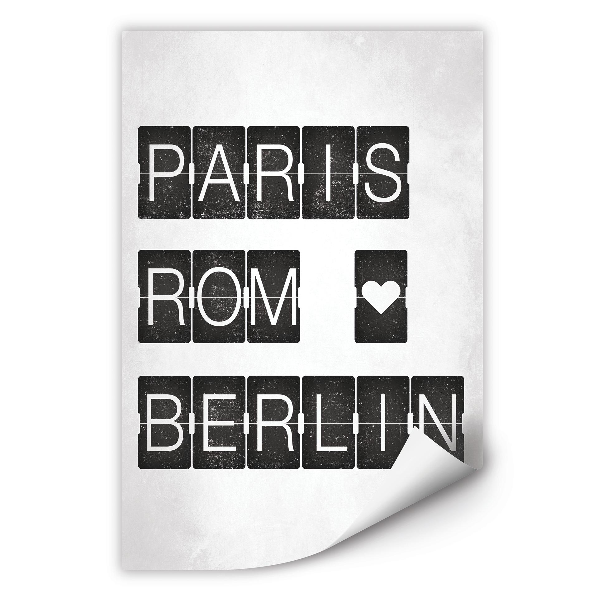 Wallprint W - Paris-Rom-Berlin