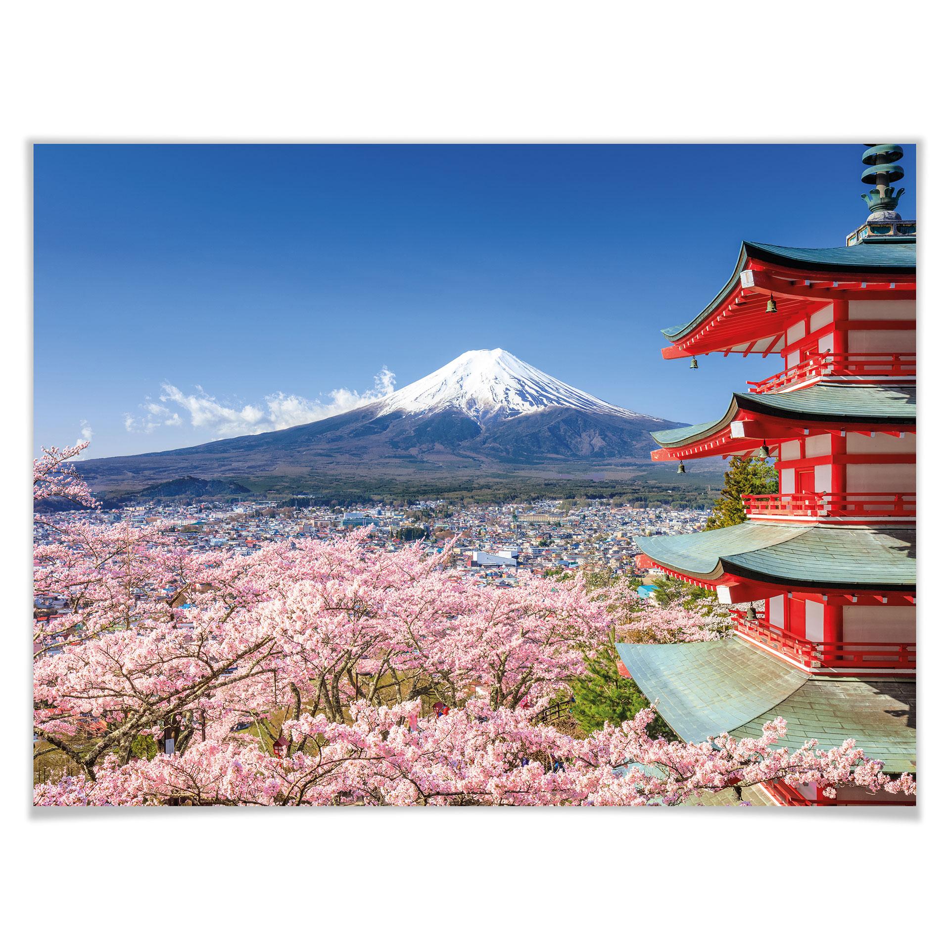 Póster Monte Fuji