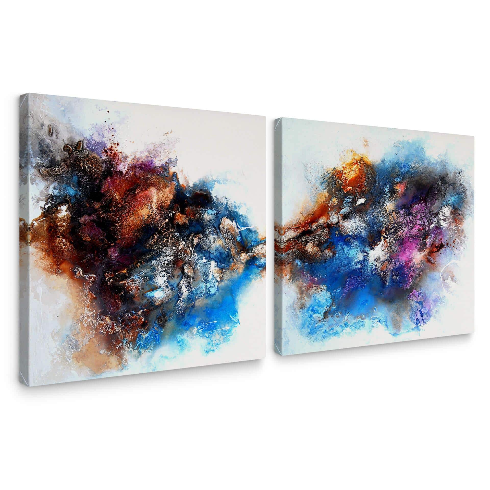Tableau sur toile Fedrau - Fuerte (2 parties)