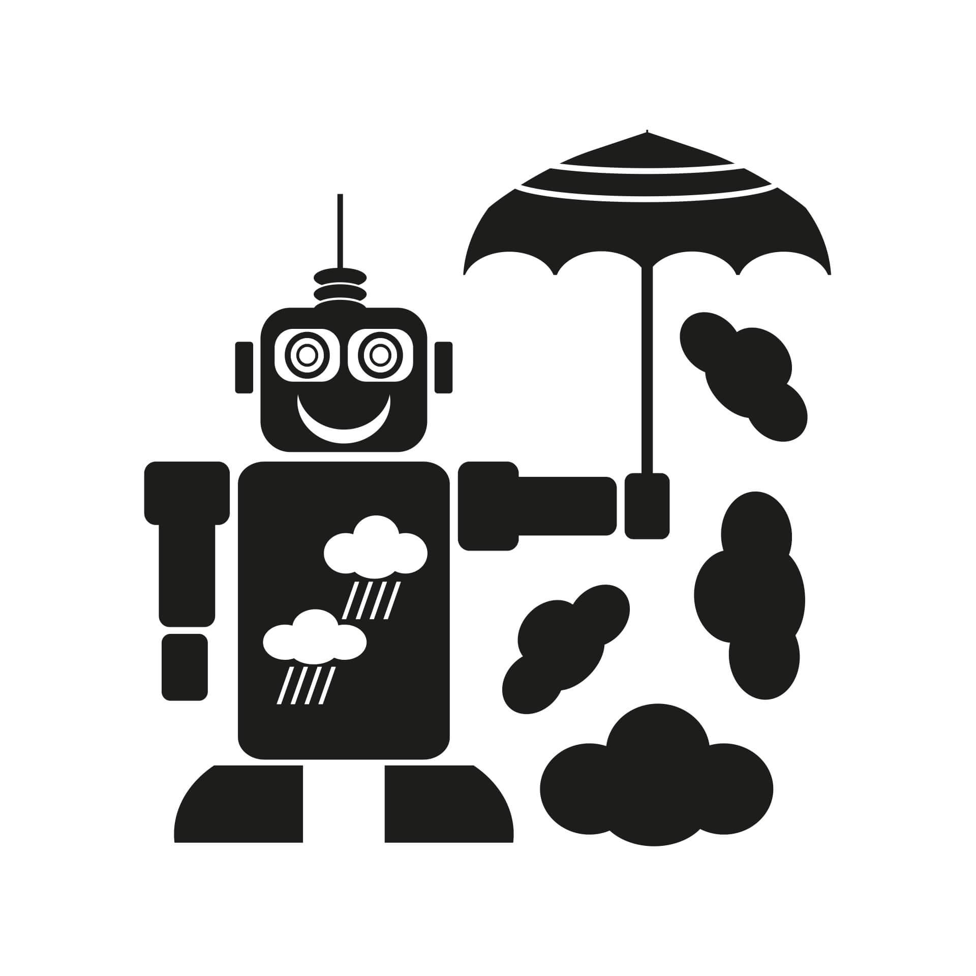 Robot Maddox wallsticker