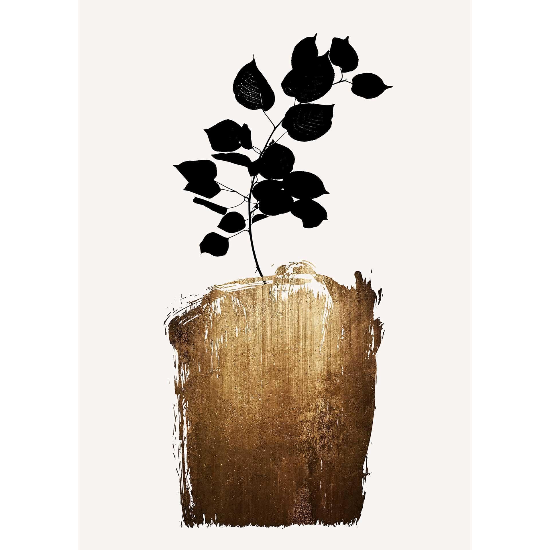 Livingwalls papier peint photo ARTist Golden Scabiosa