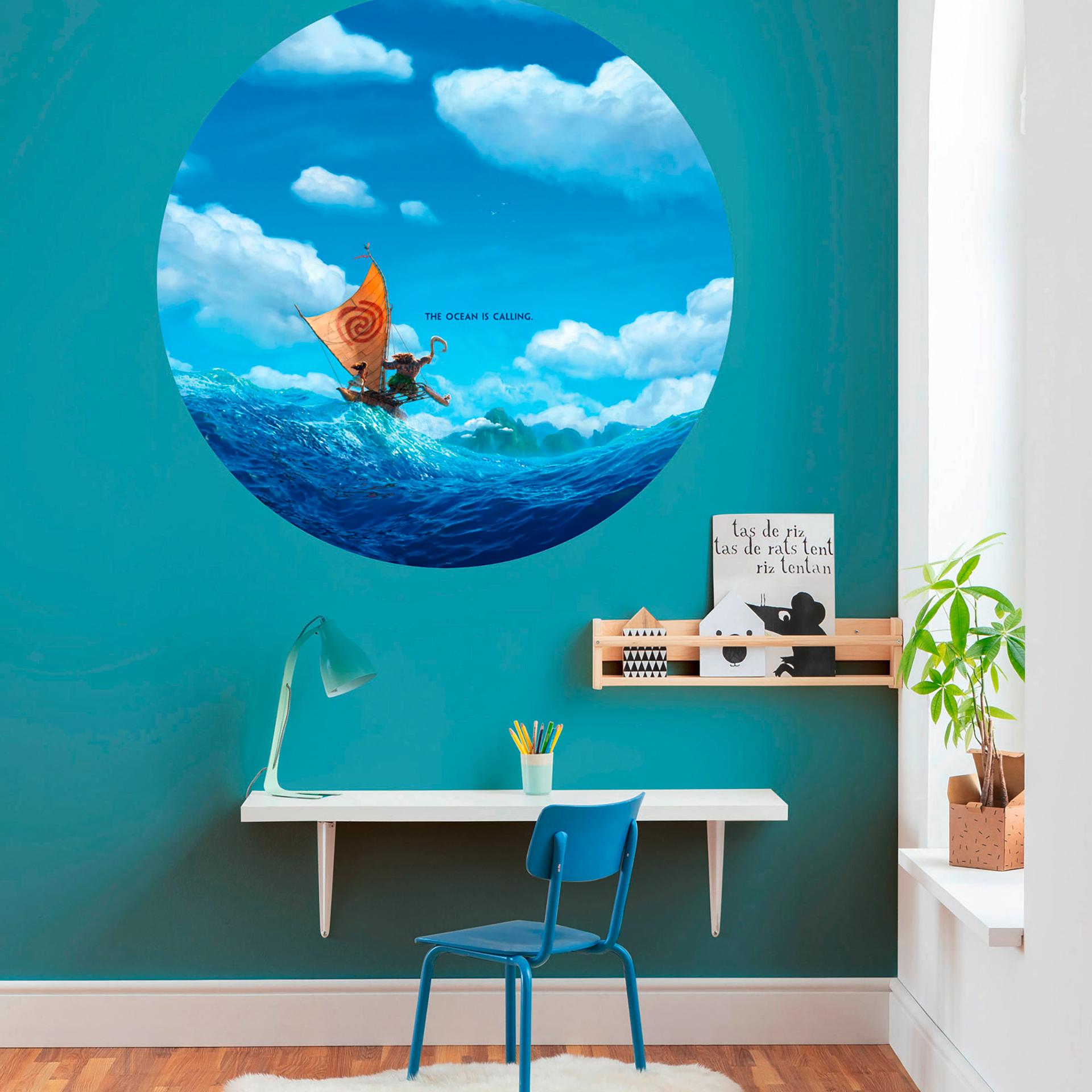 zelfklevend vlies behang - Moana Ocean is calling - 125 x 125 cm