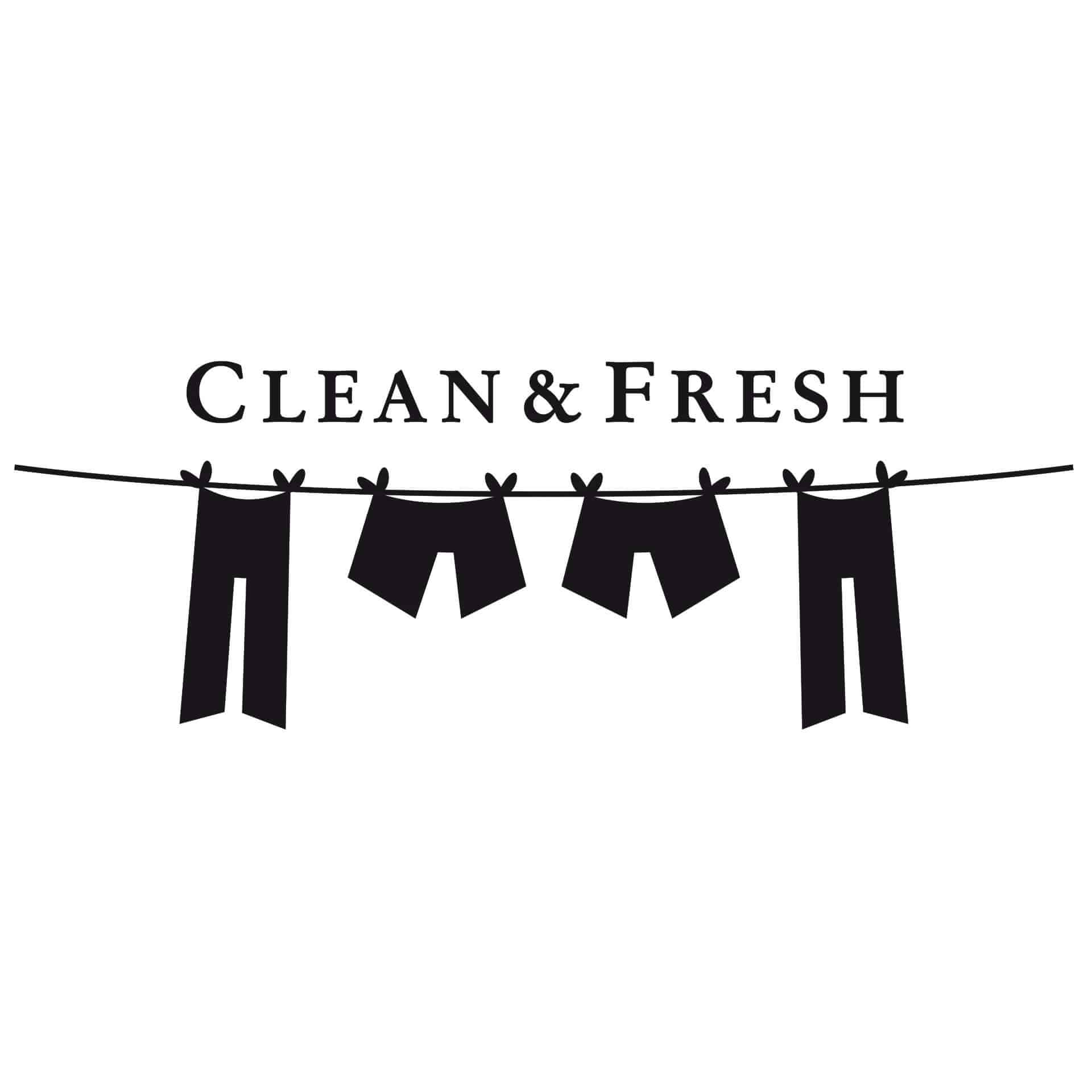 Clean and fresh