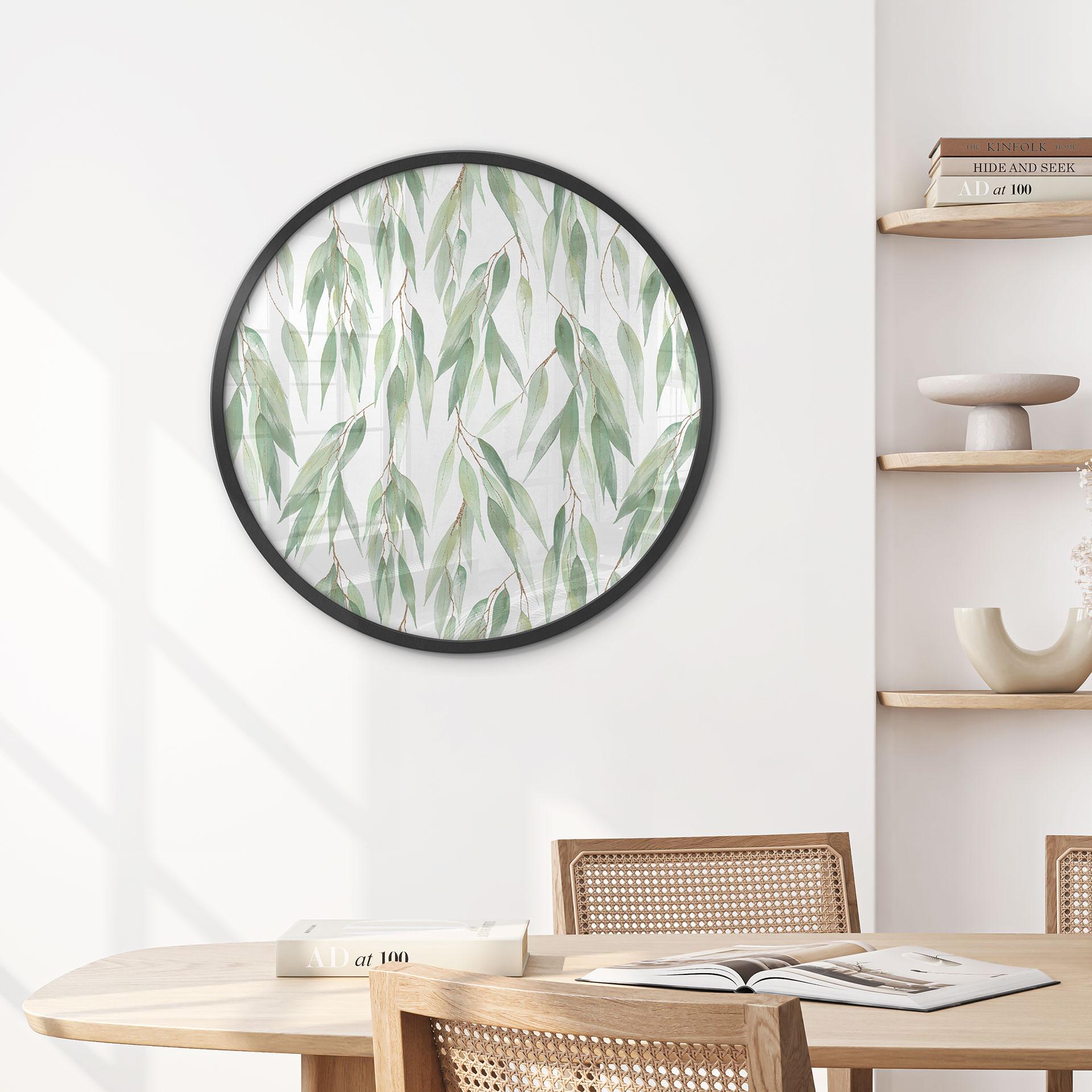 Poster Rami con foglie verdi - UN Designs
