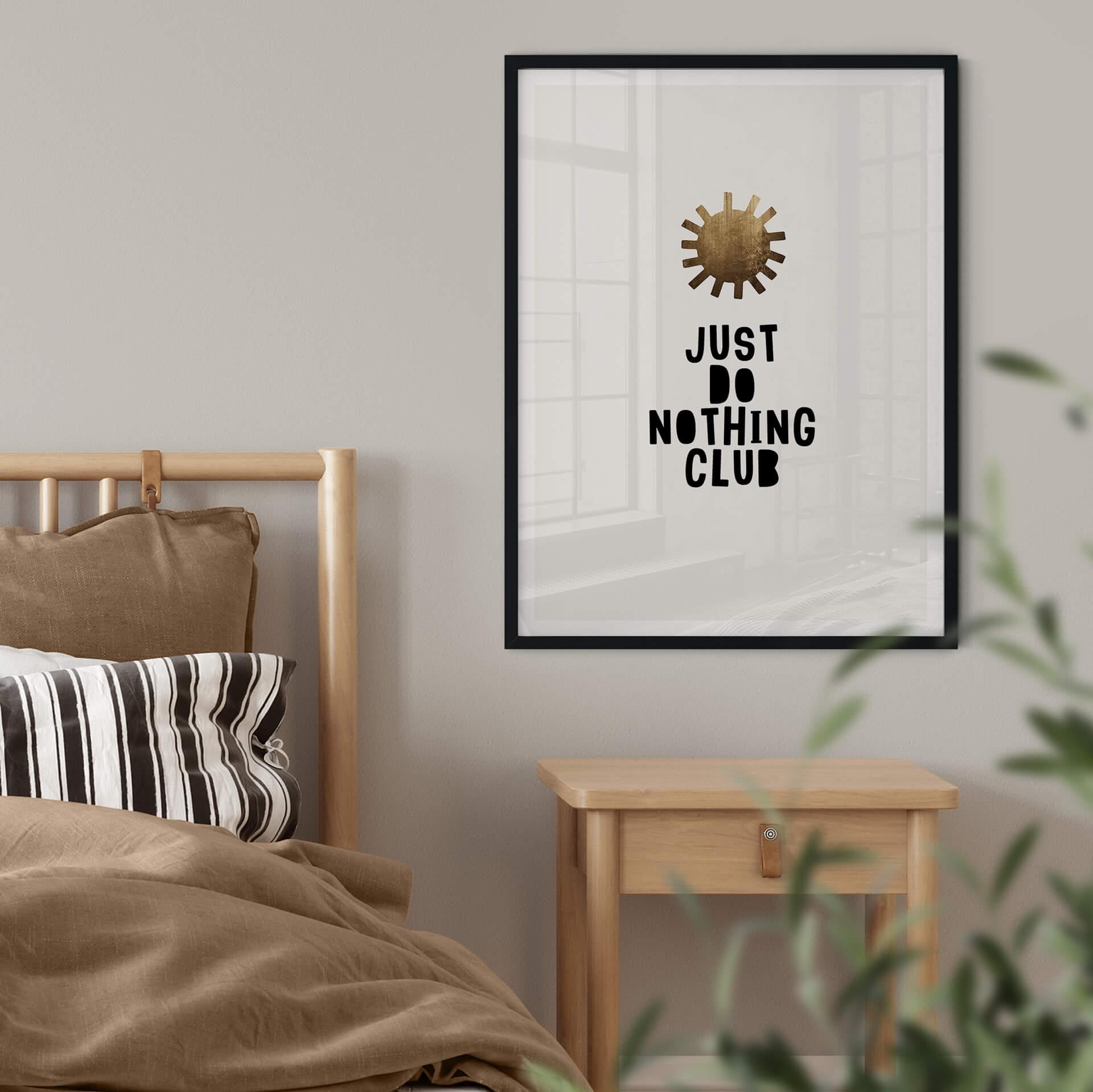 Póster Kubistika - Club Do Nothing