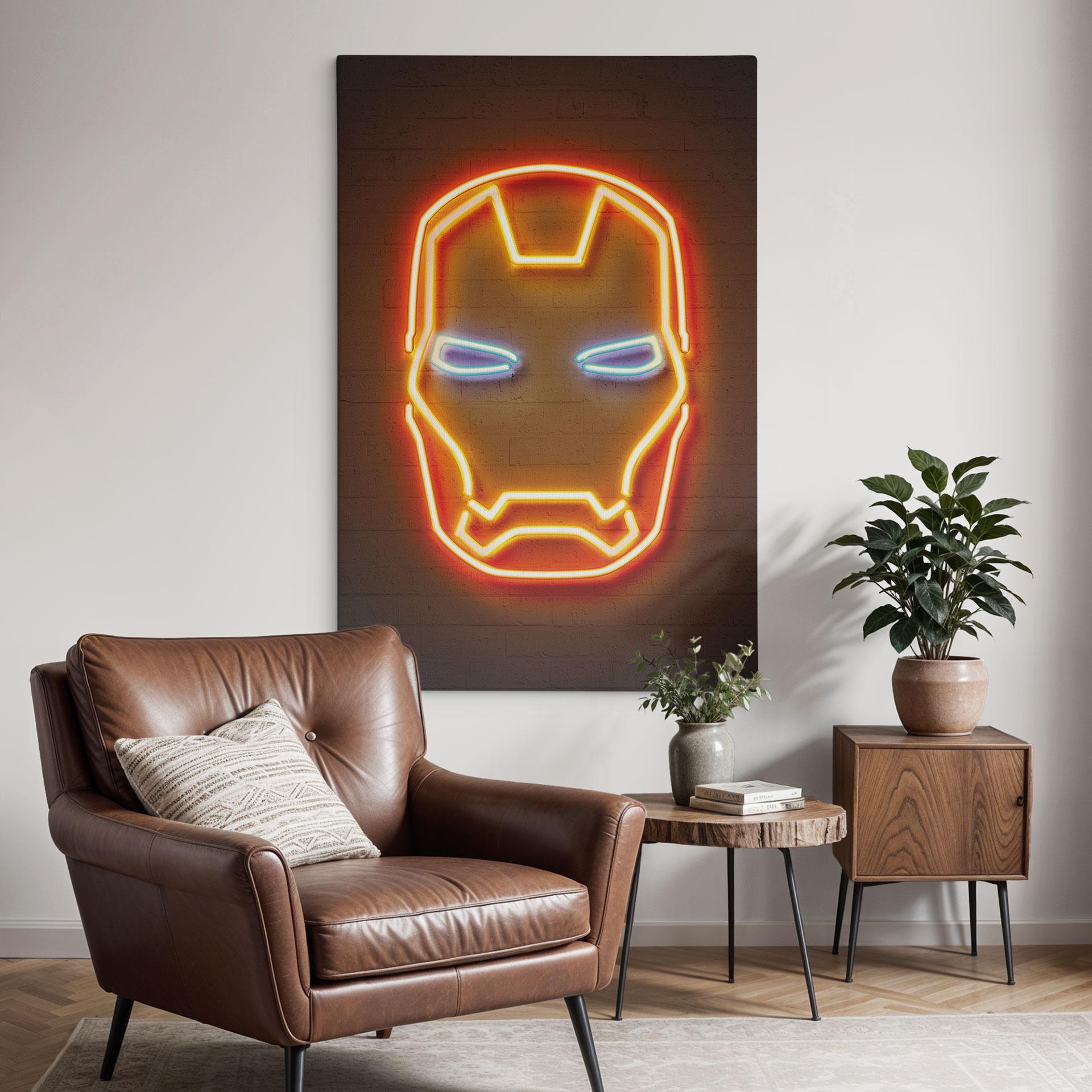Iron Man Canvasbillede - Mielu