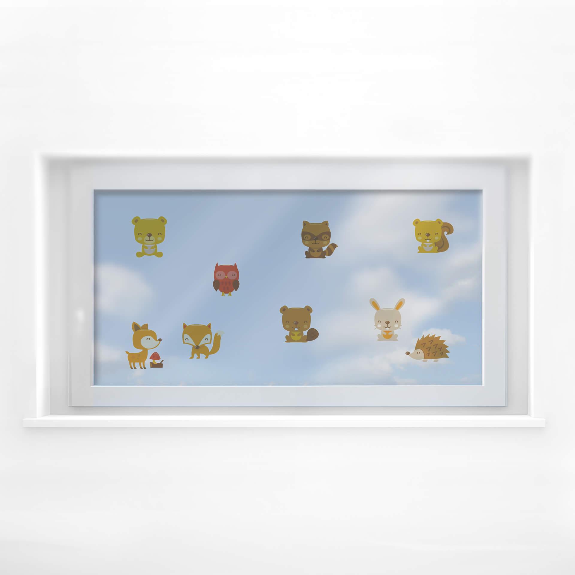 Juego de animales del bosque