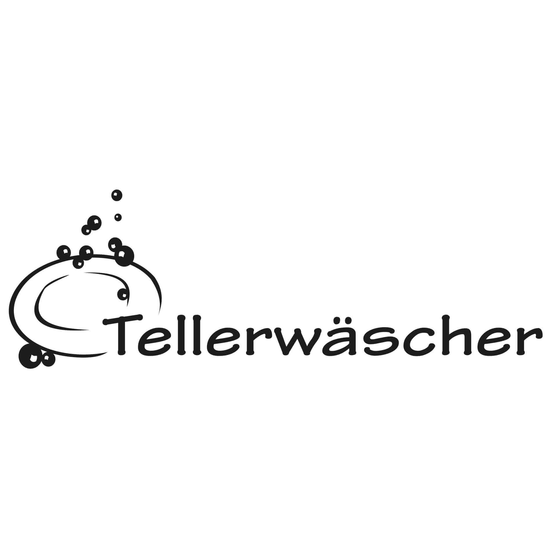 Wandtattoo Tellerwäscher