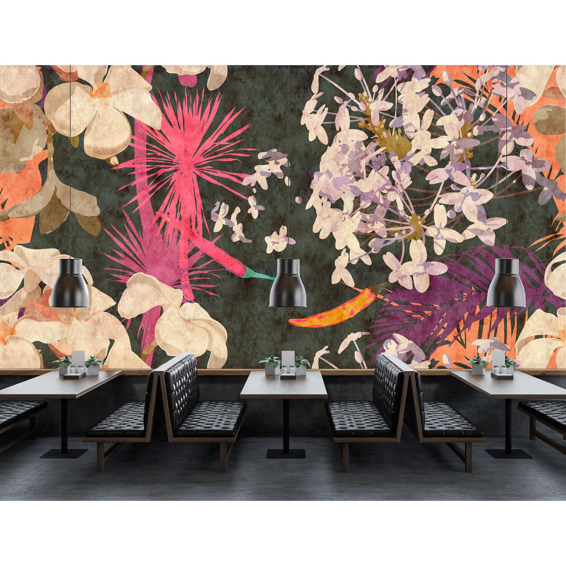 Livingwalls Fototapet Walls by Patel 2 vintage bouquet 2