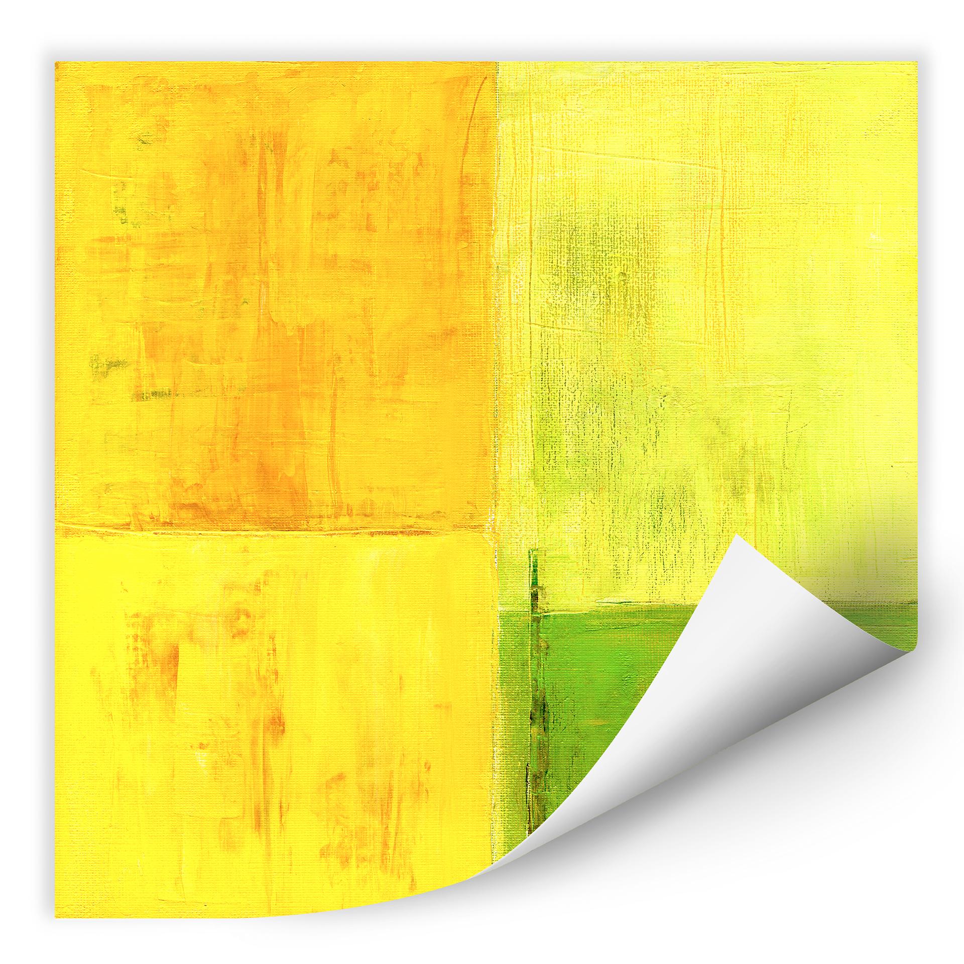 Zelfklevende Poster - Schüßler - Spring Composition II
