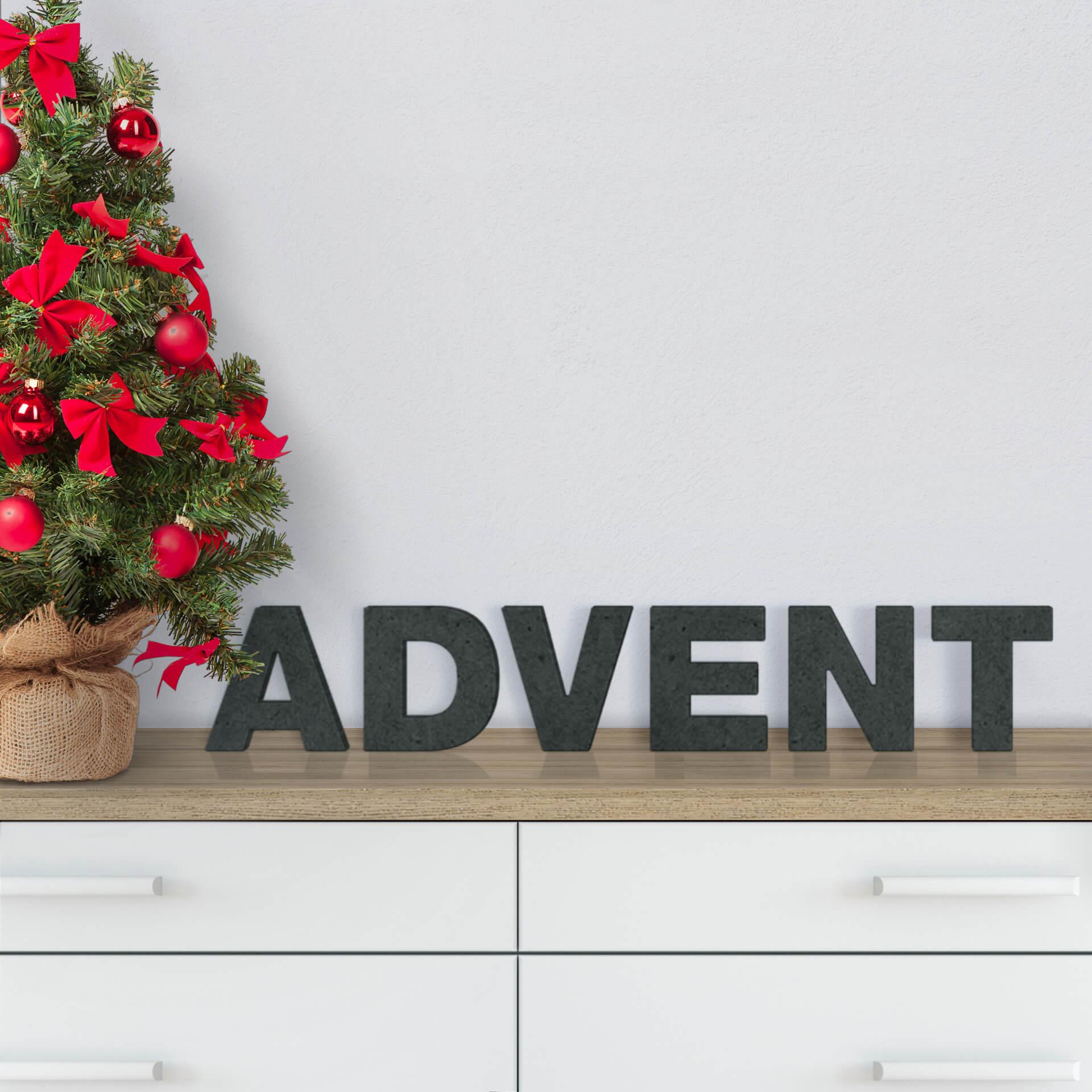 MDF-Letters Advent