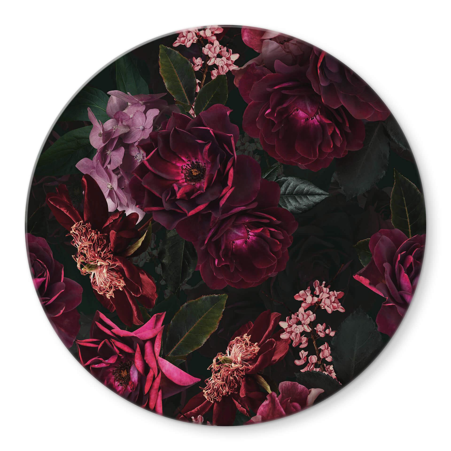 Tableau sur verre UN Designs - Fleur de Paris