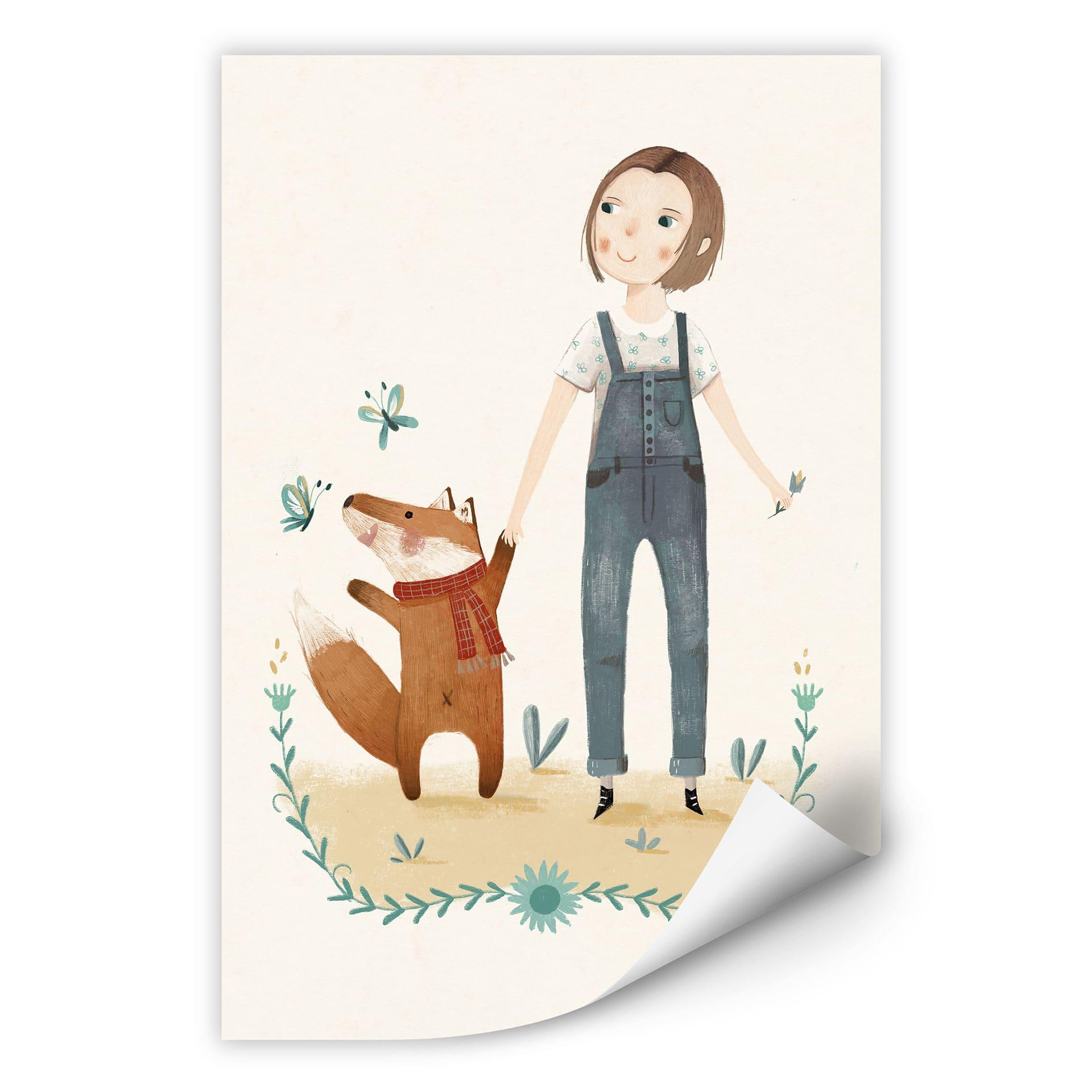 Wallprint Loske - Der Spaziergang