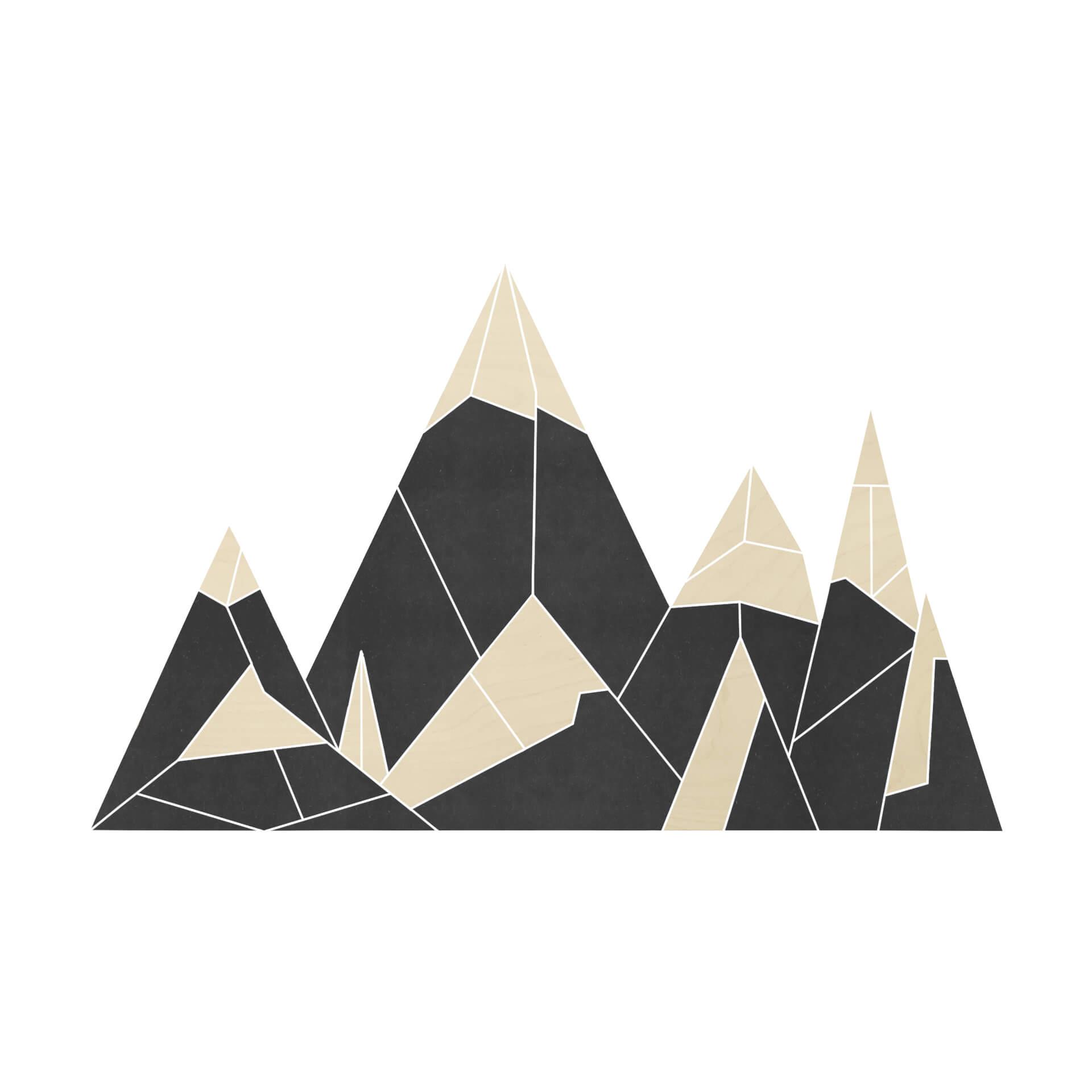 3D Decoratie Berg Landschap