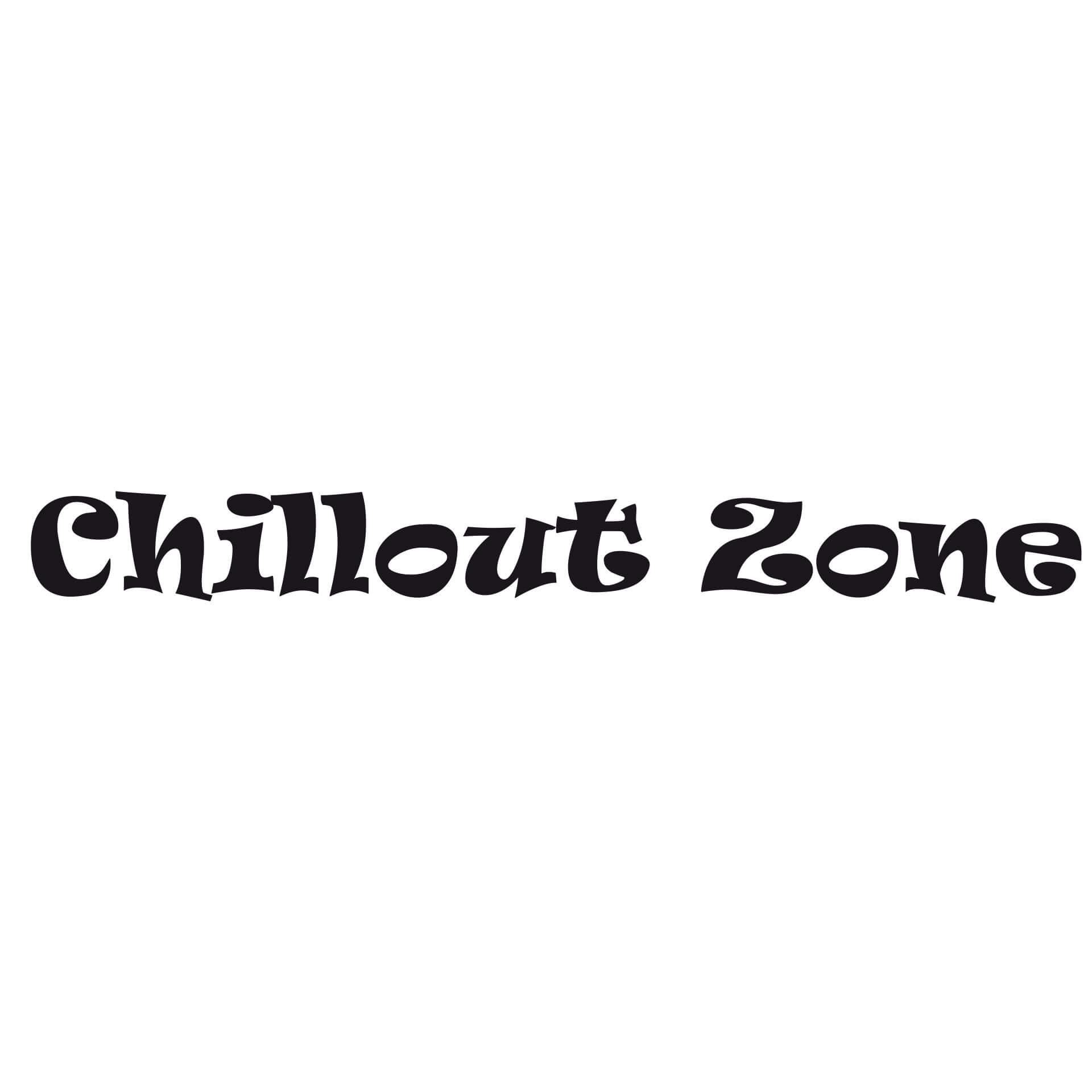 Wandtattoo Chillout Zone 1
