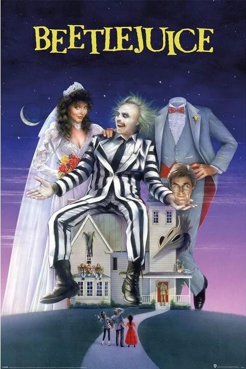 Poster, film poster Beetlejuice - Recently Deceased 61x91,5 cm
