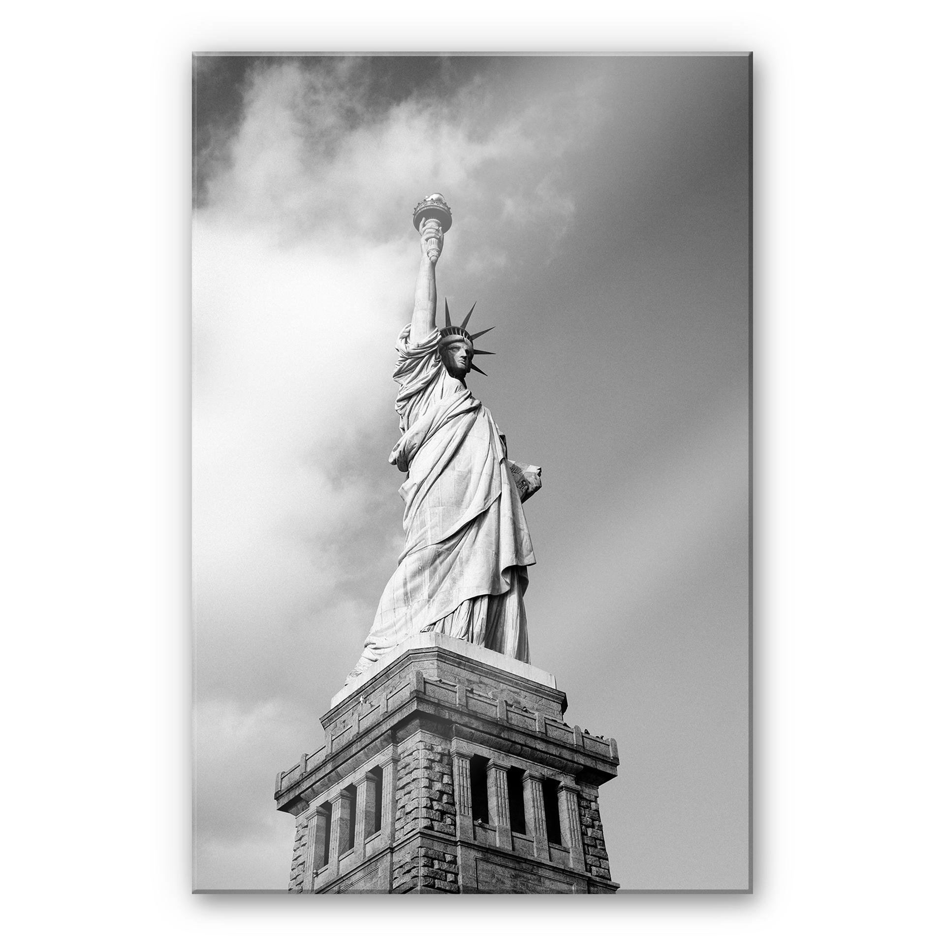 Tableau en verre acrylique - Lady Liberty