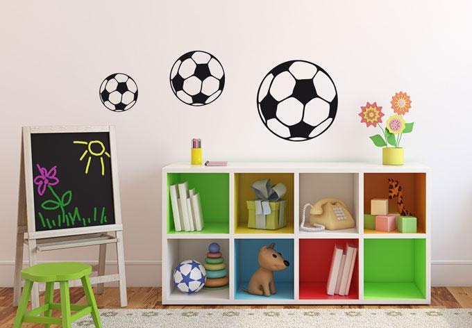 Muursticker Voetbal