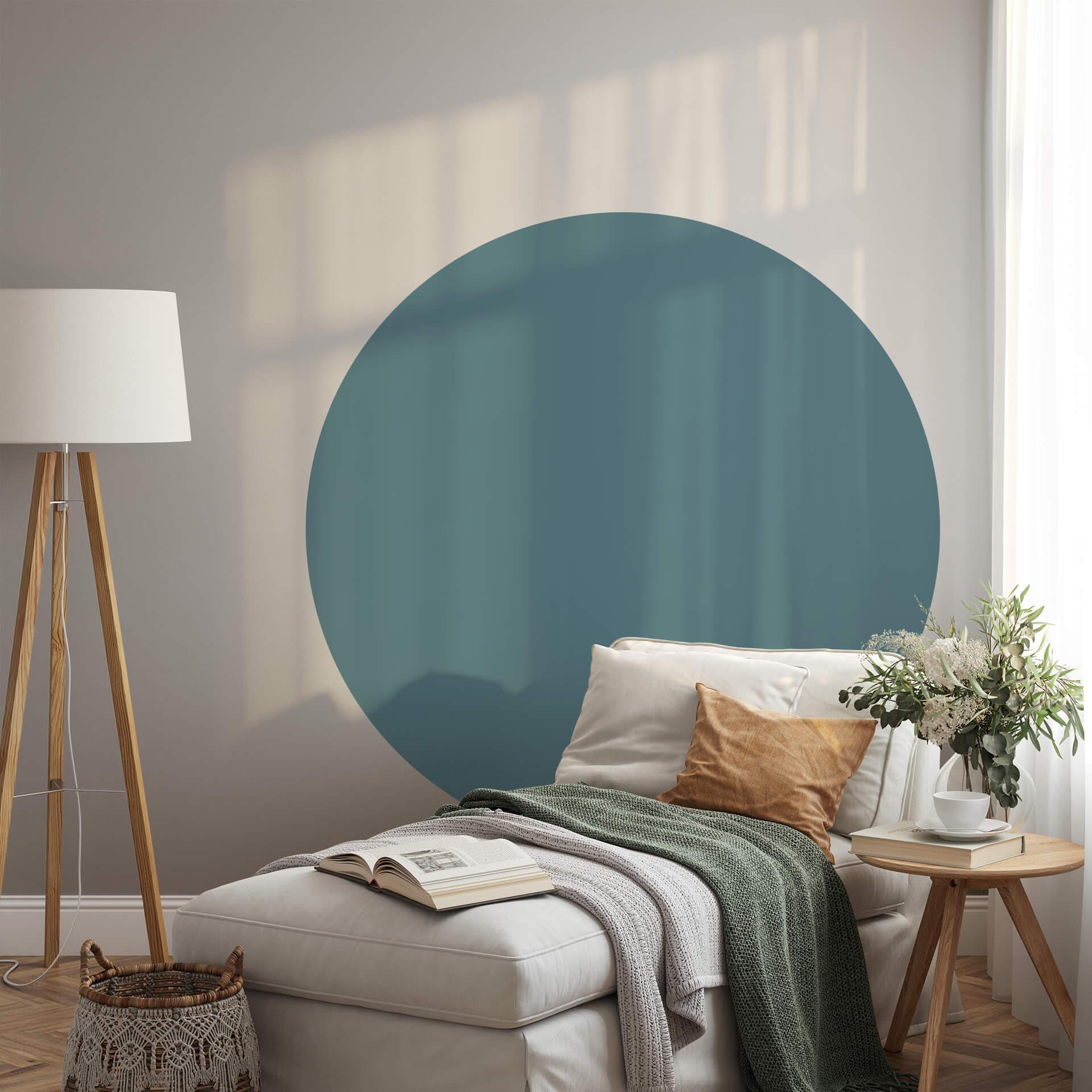 Wandtattoo Kreis petrol