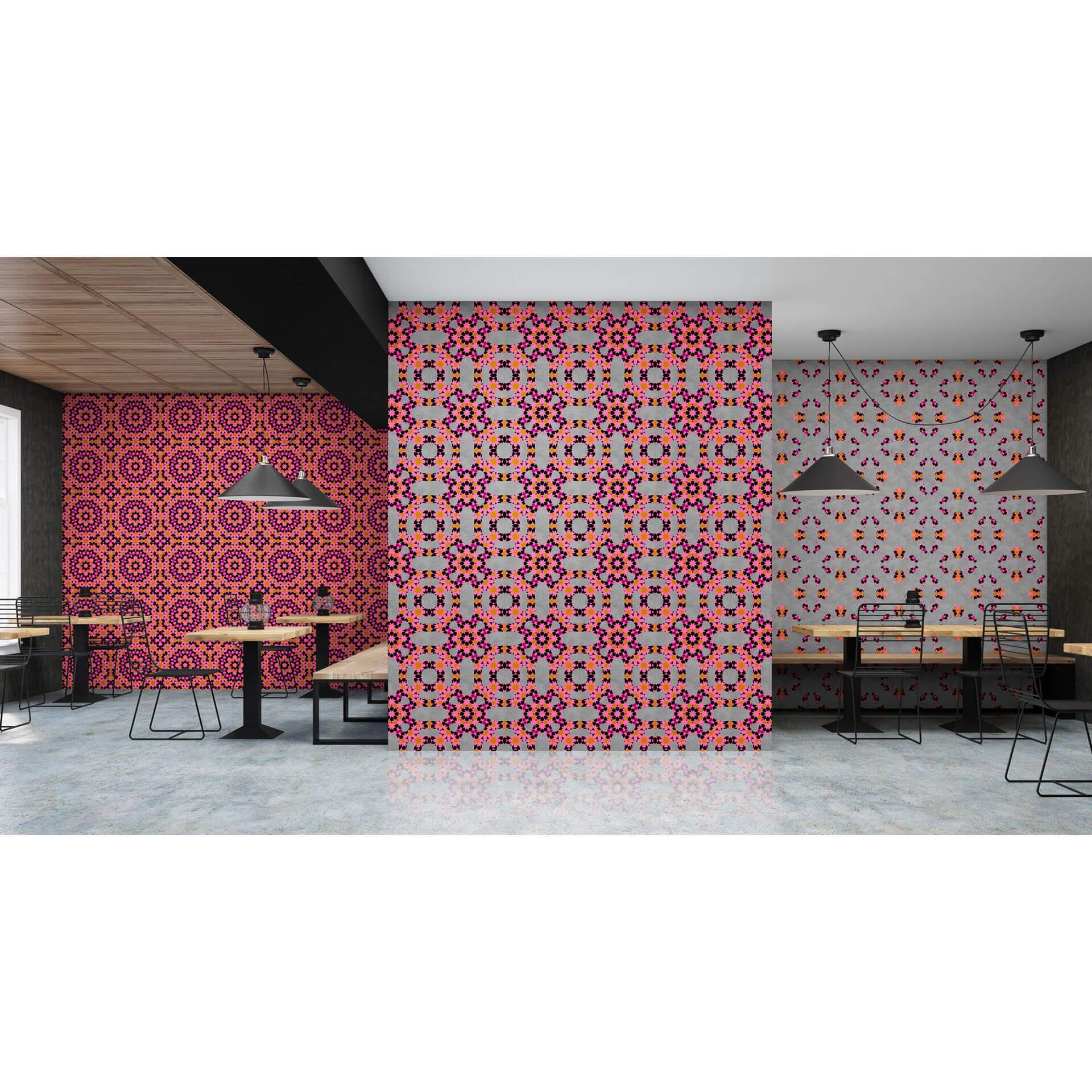 Livingwalls Fotobehang Walls by Patel tangerine 3