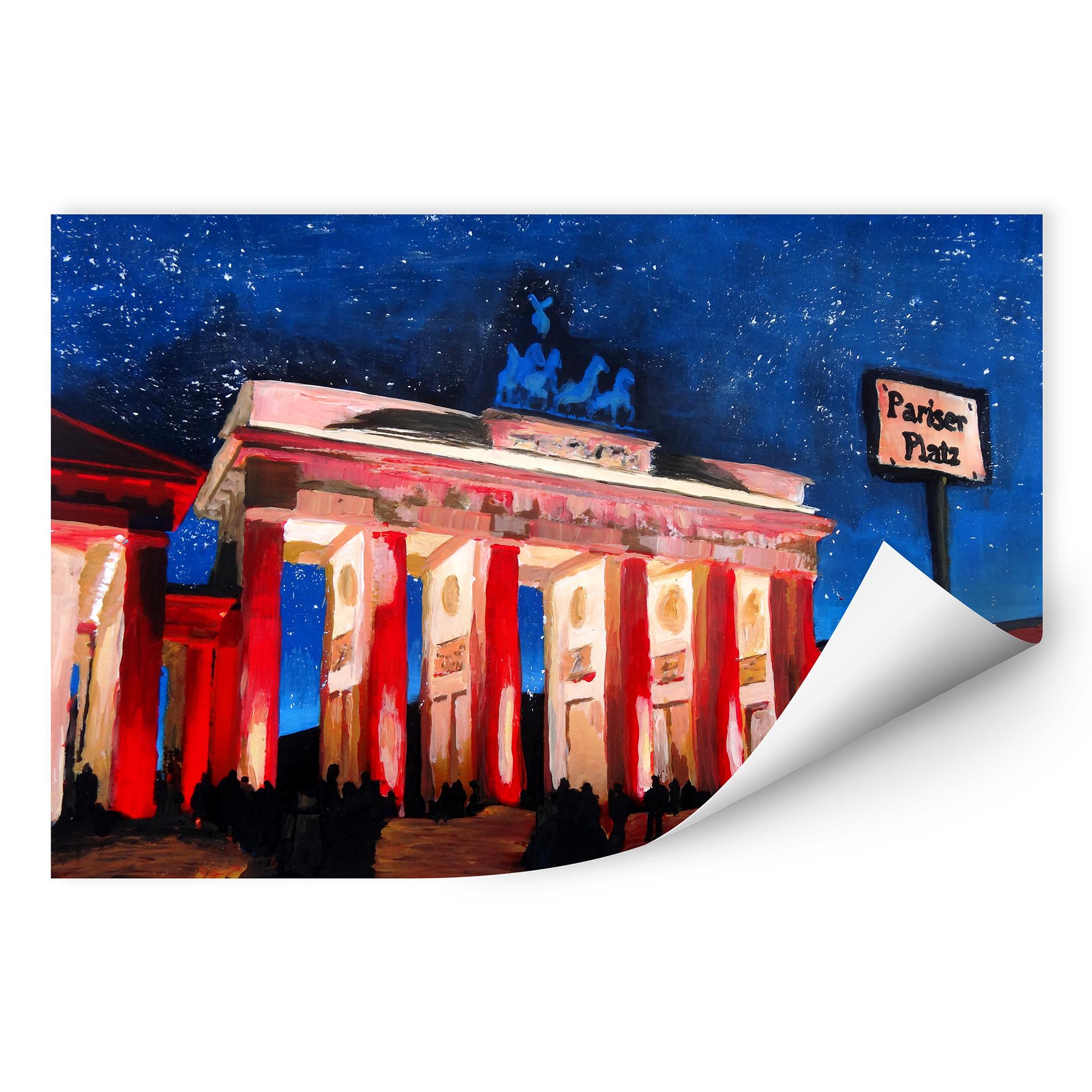 Wallprint W - Bleichner - Berlin unterm Sternenhimmel