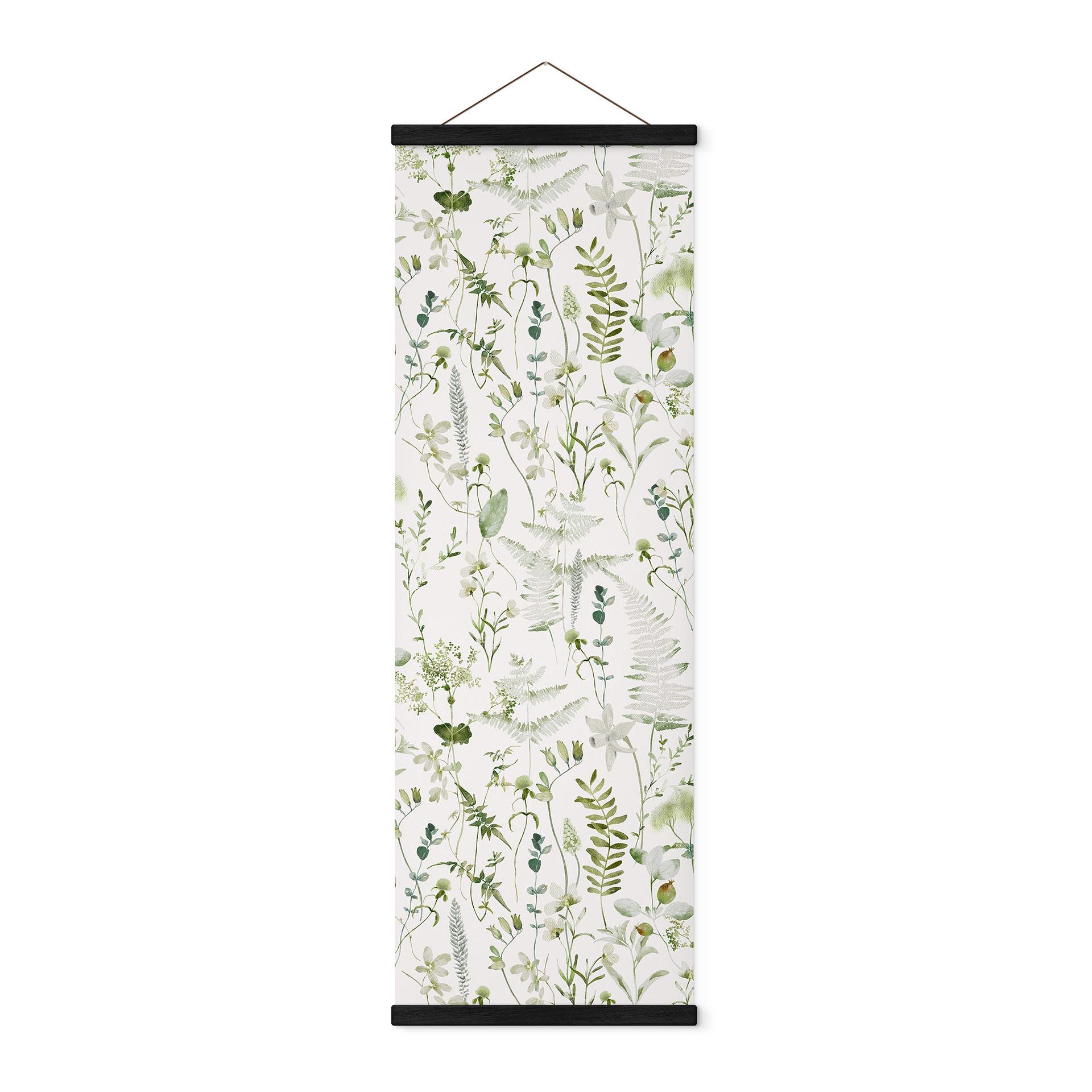 Tekstil plakat Urter og vilde blomster - UN Designs