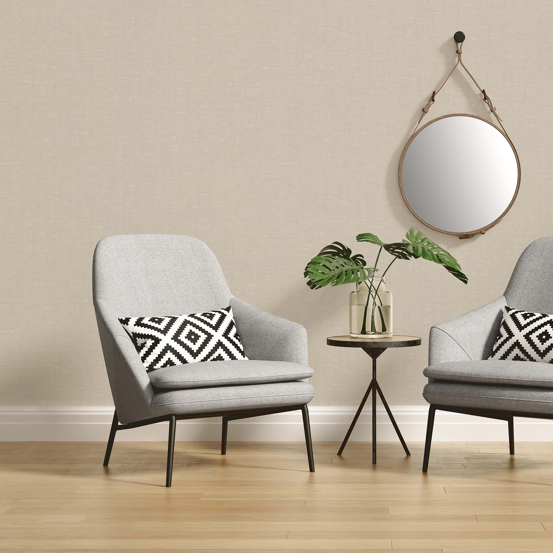 ikke-vævet tapet grå beige moderne - holdbart køkken tapet