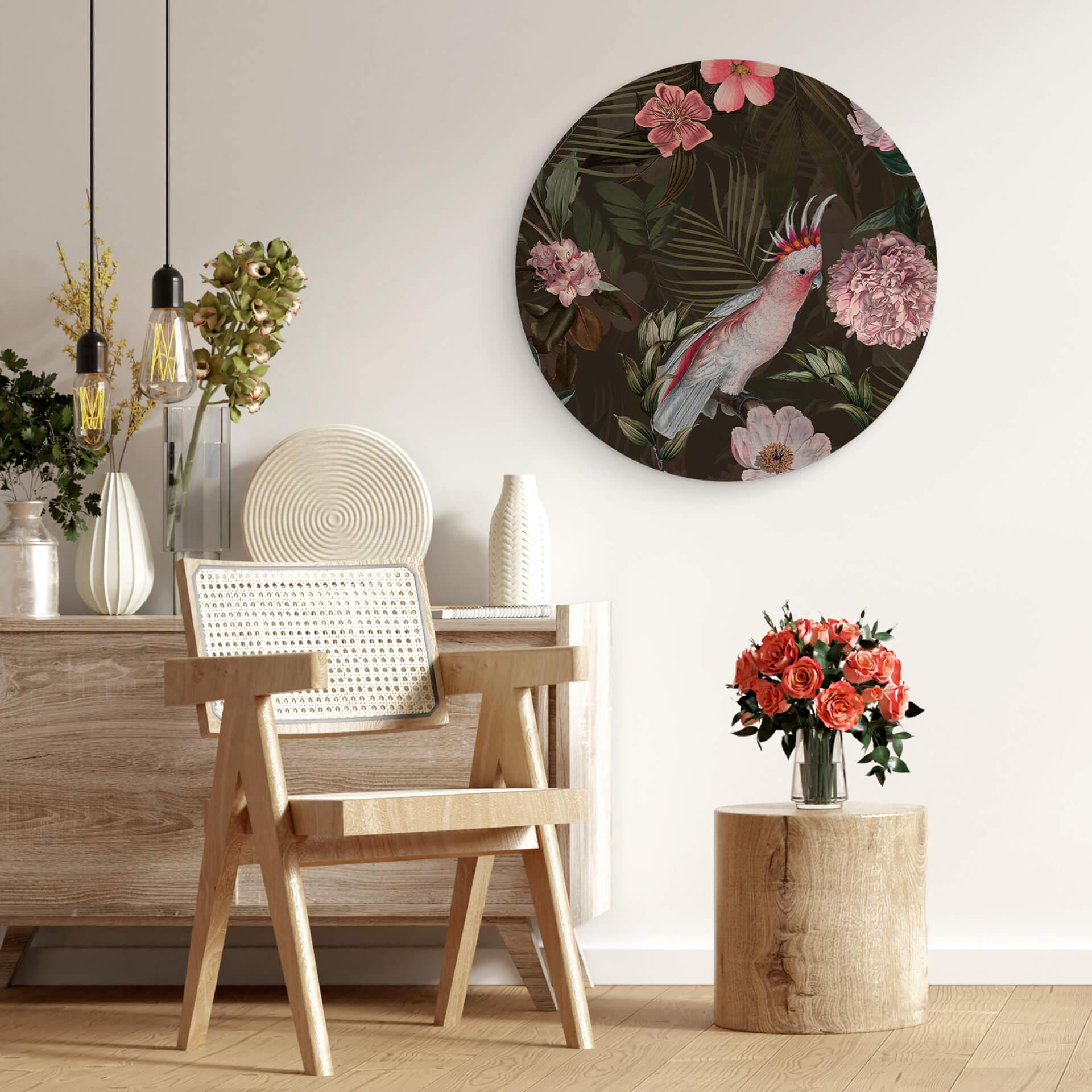 Alu-Dibond UN Designs - Tropici - tondo