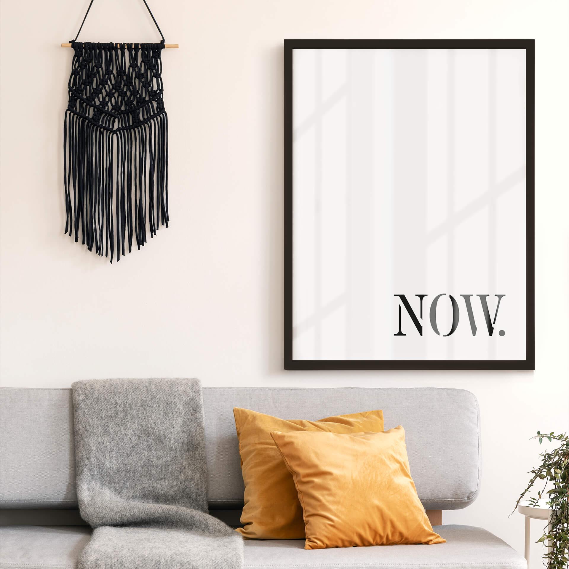 Plakat - Teraz
