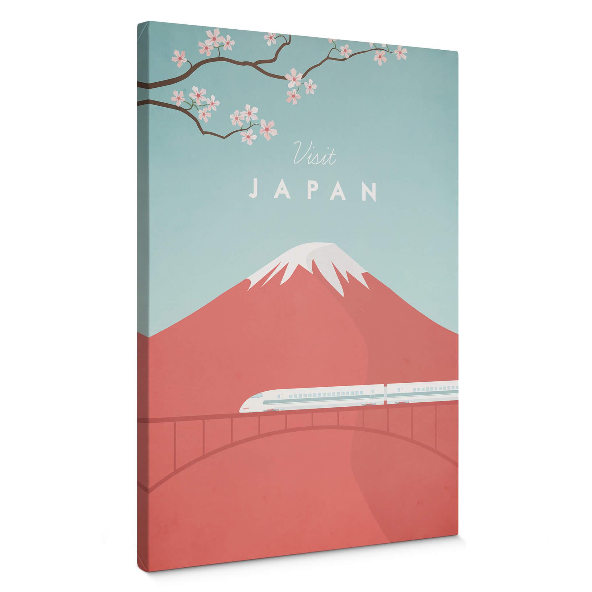 Canvasbillede - Rivers - Japan