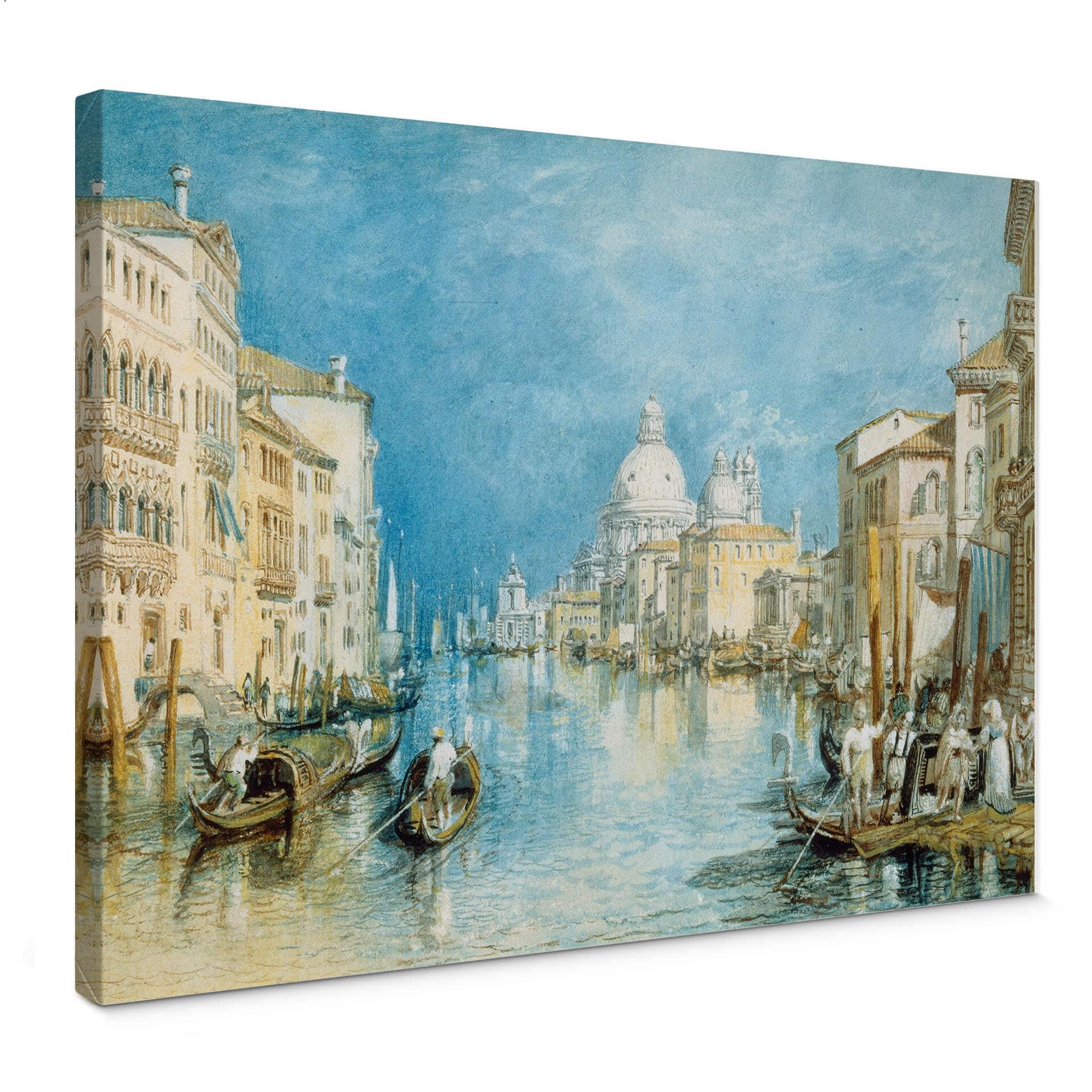 Canvastavla Turner - Venedig, Canal Grande