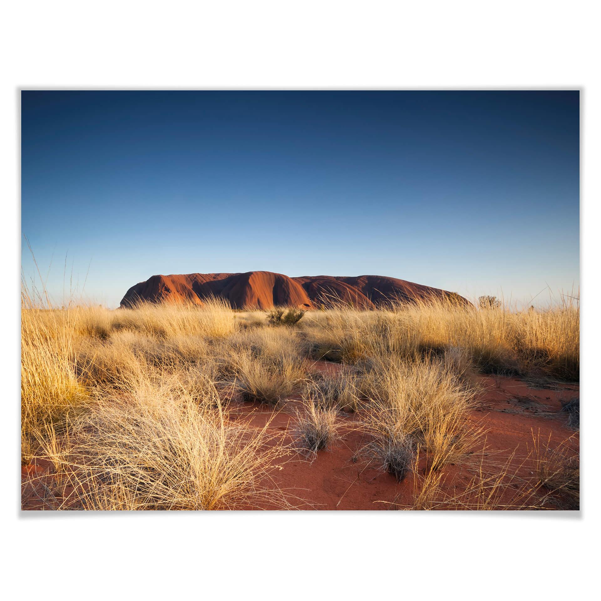 Plakat Colombo - Ayers Rock o zachodzie słońca