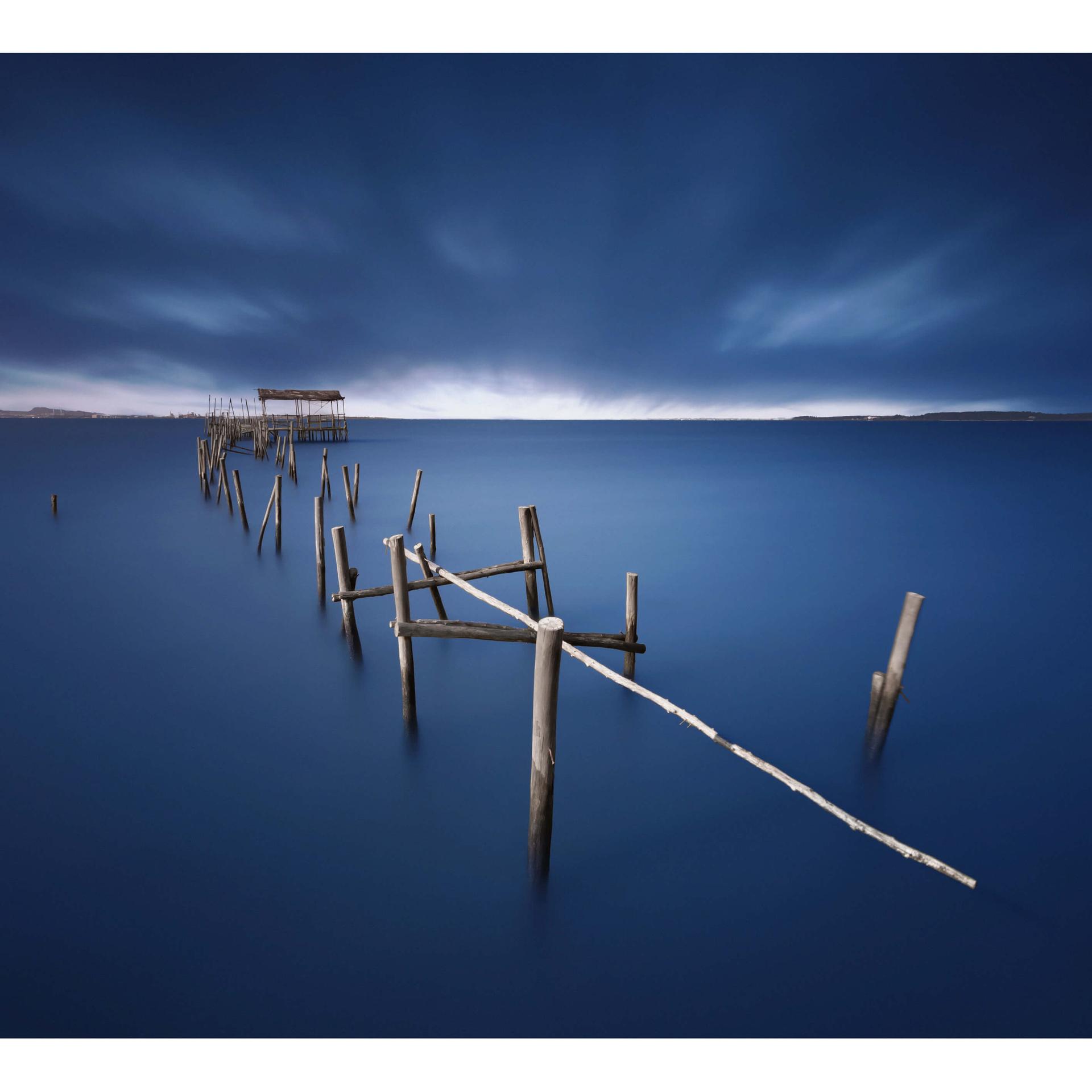 Fotobehang - Pablo Carrasqueira - Azul