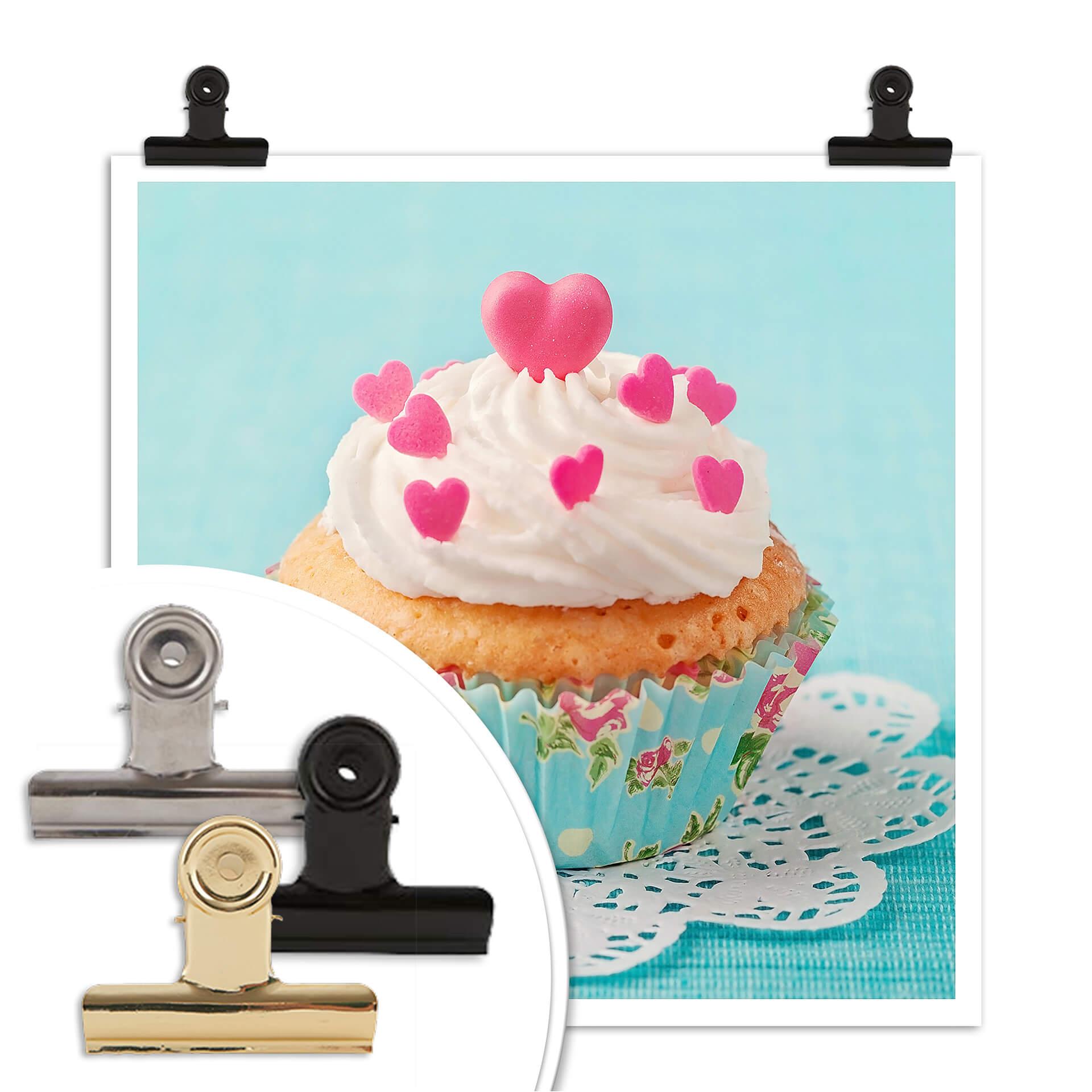 Poster - Cuori su pasticcino