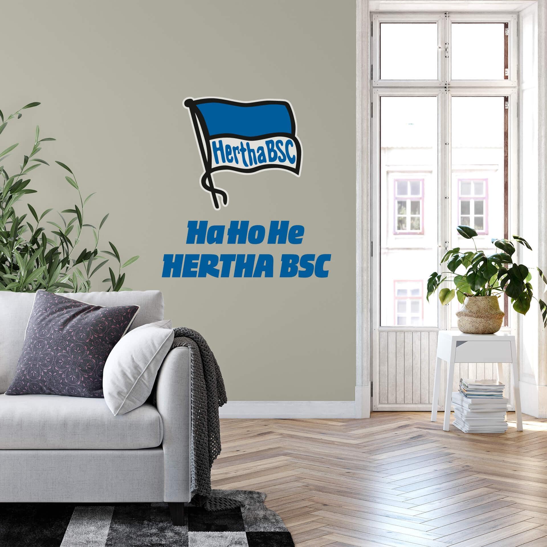 Muursticker HaHoHe Bertha BSC