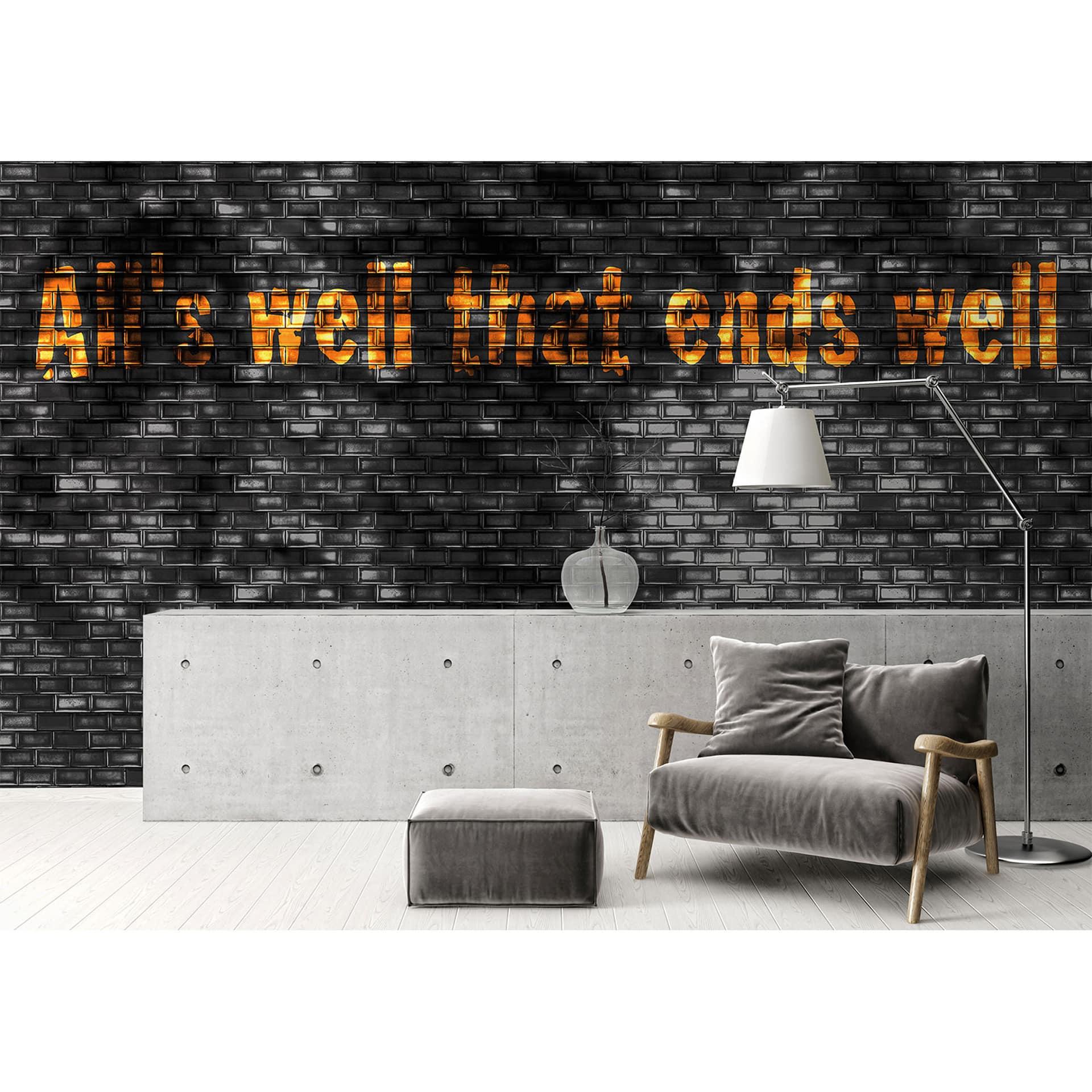 Architects Paper Papier peint photo Atelier 47 Black Tiles