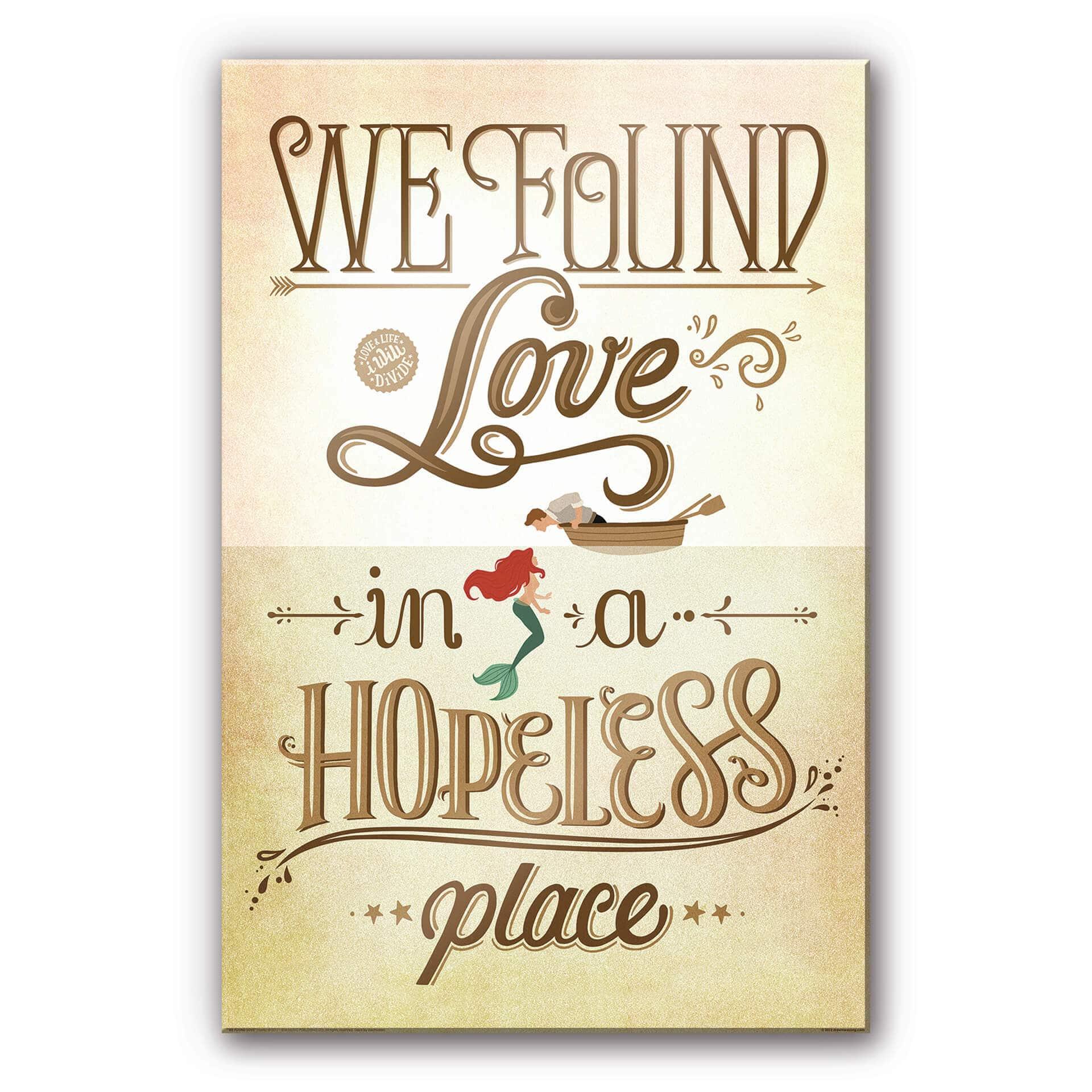Akrylbillede Tohmé - We found love