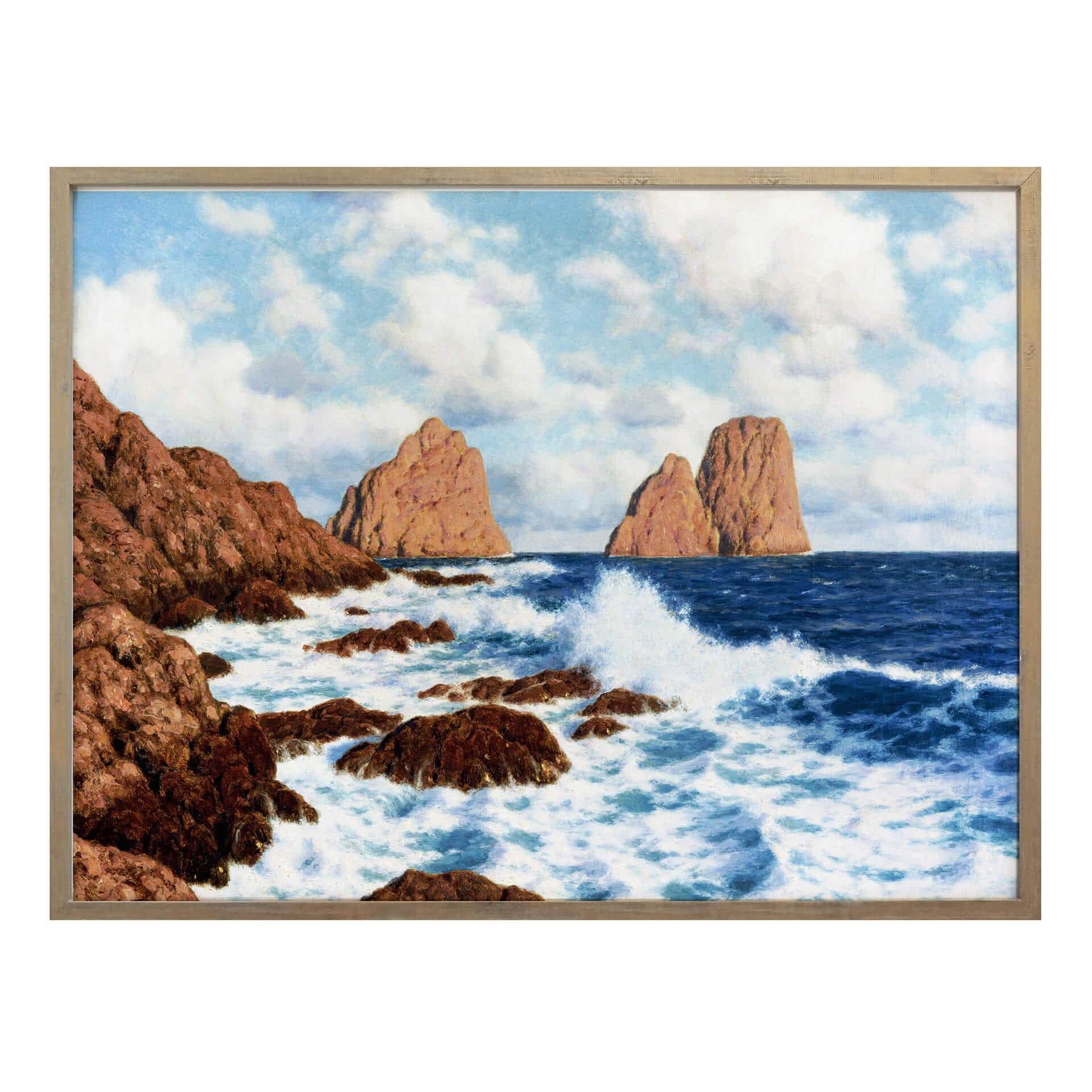 Póster Choultsé - Las rocas de Capri