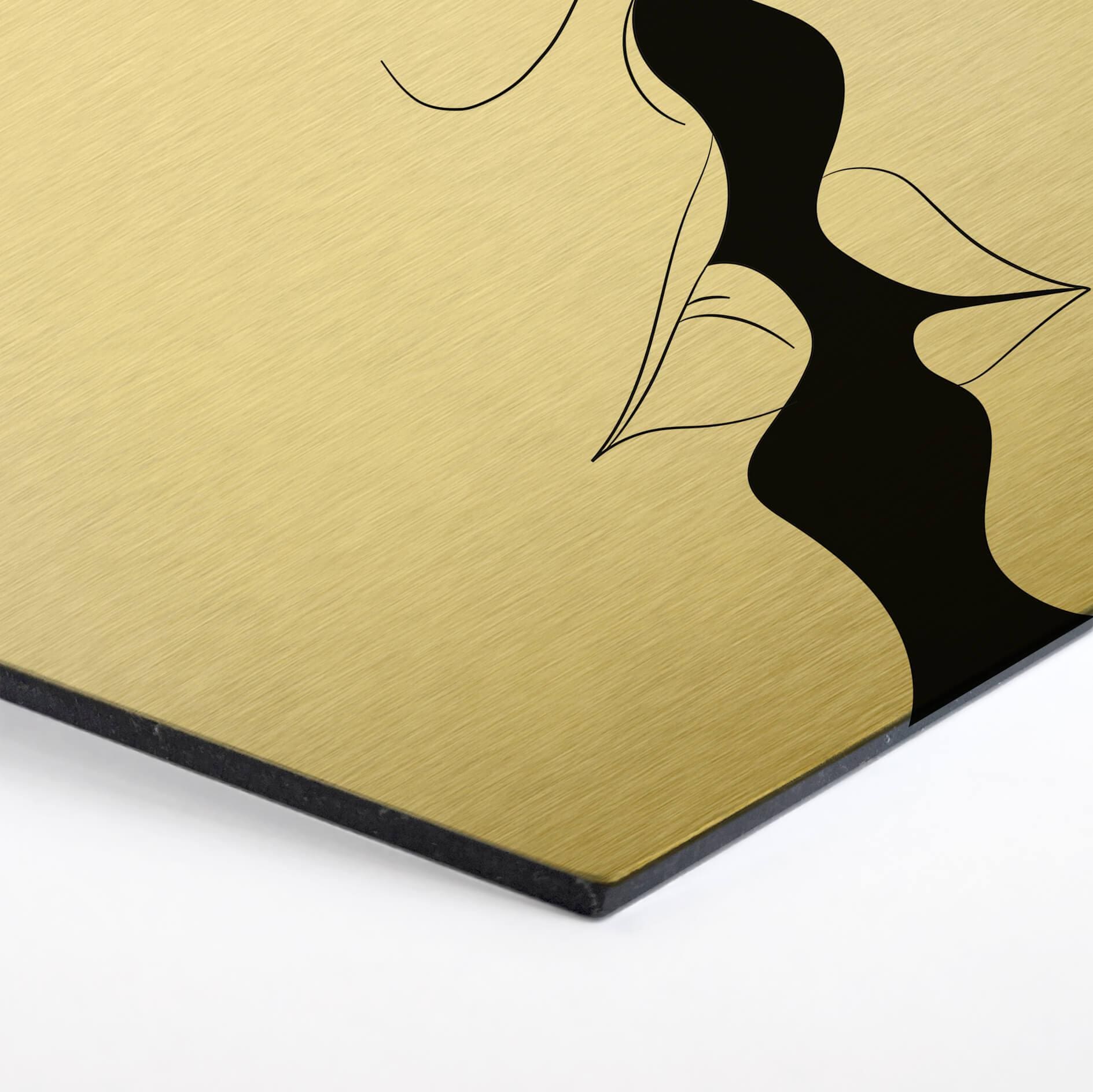 Esagoni Alu-dibond Nordic Creators - White Kiss