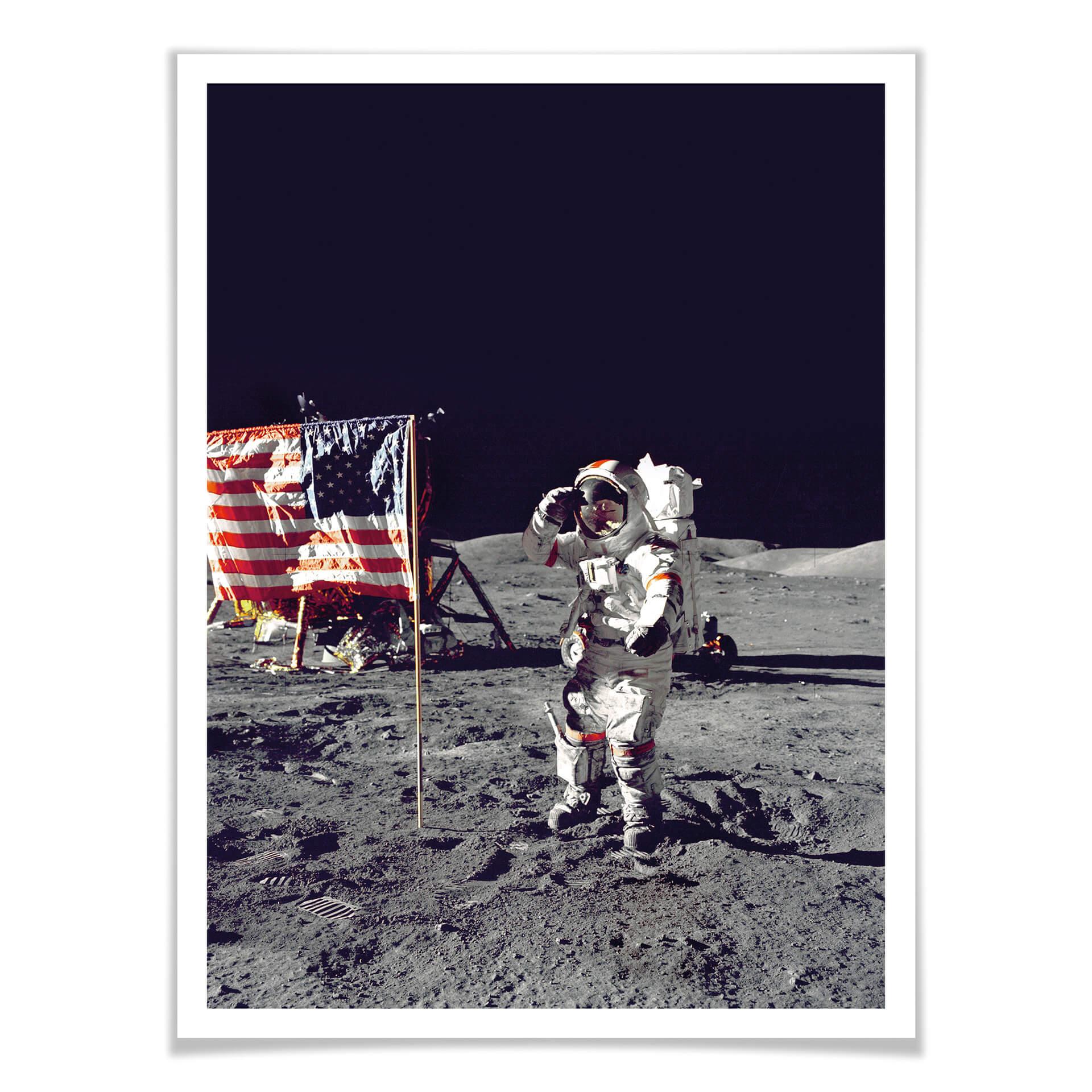 Poster Man on the Moon