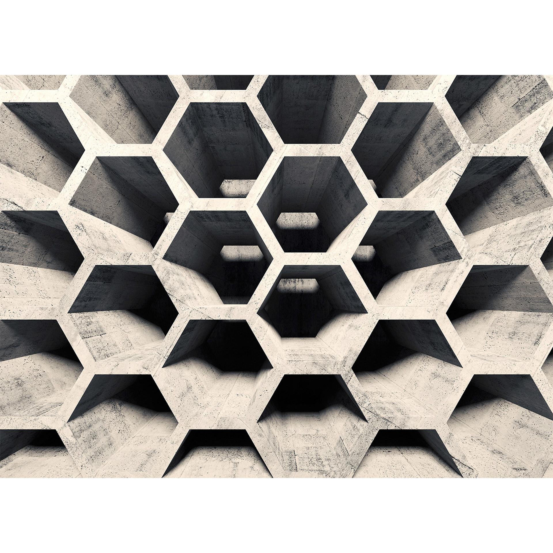 Livingwalls Fotobehang Designwalls Honeycomb