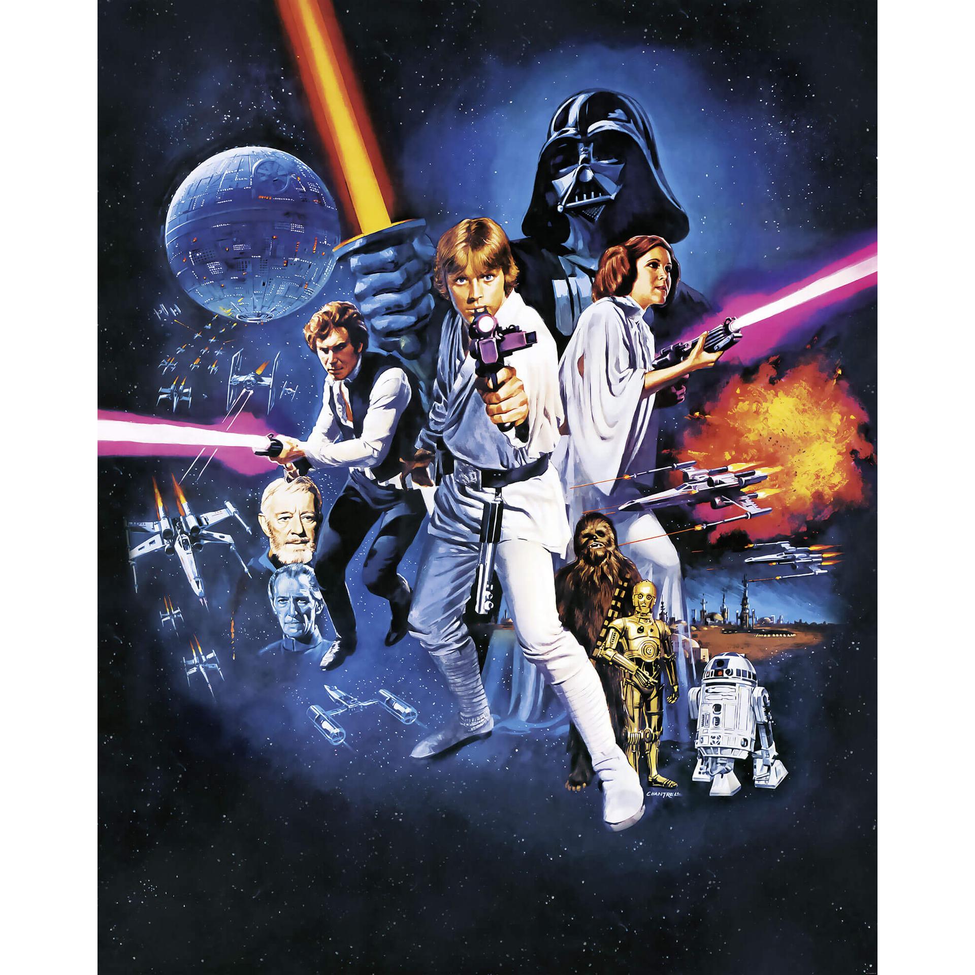 Fotobehang Star Wars Poster Classic 1