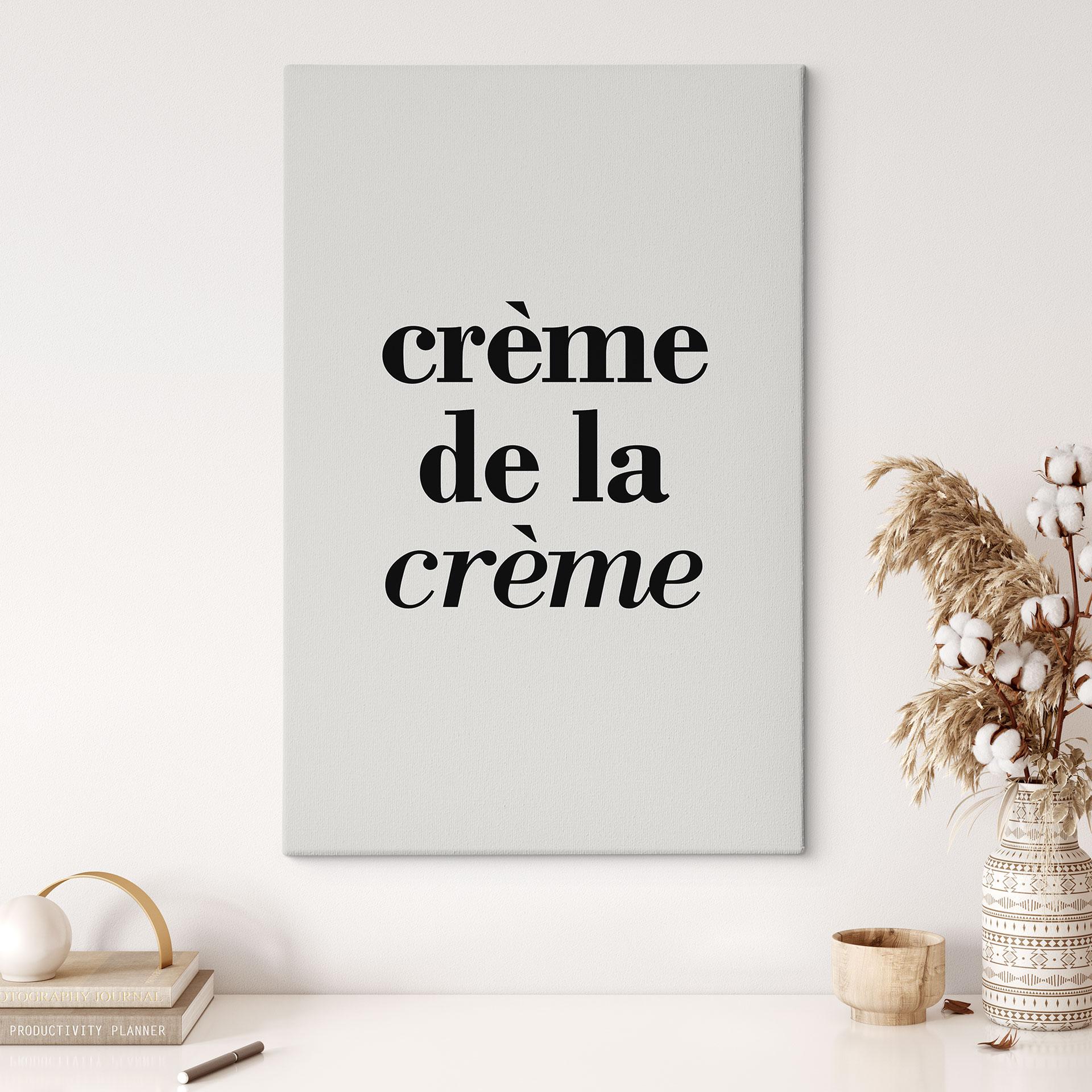 Lærredsprint - Crème de la crème