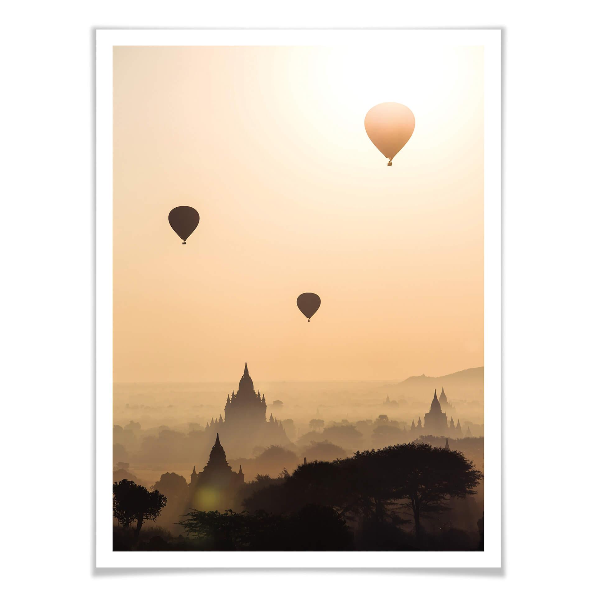 Plakat - Colombo - Morgen over Bagan