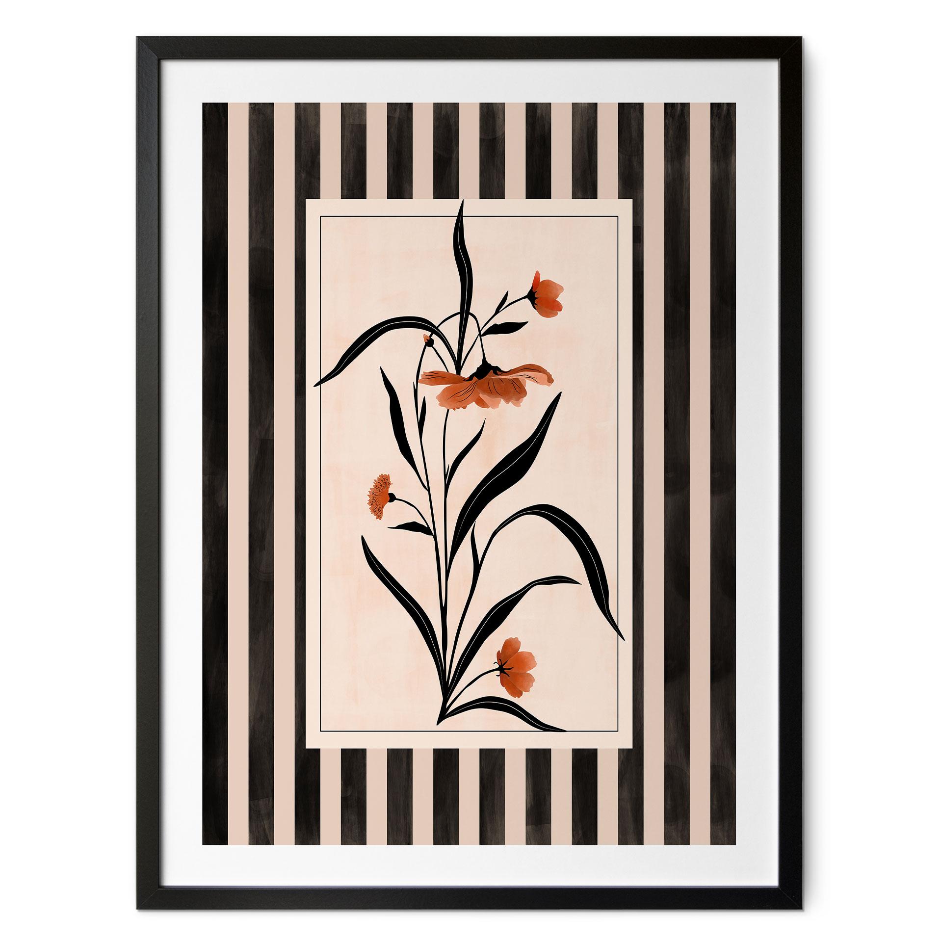 Plakat Dans af blade og blomster - Ristova