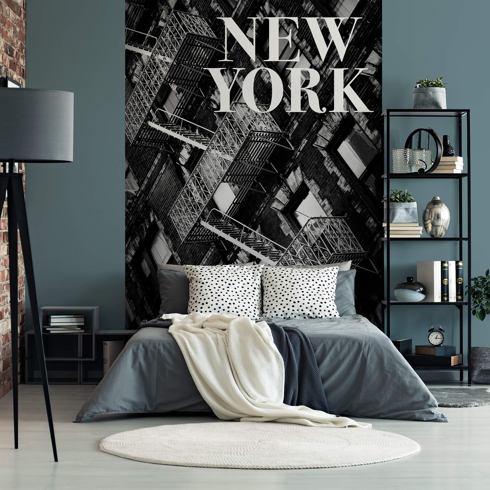 Fototapet Martin - Brandflugt i New York