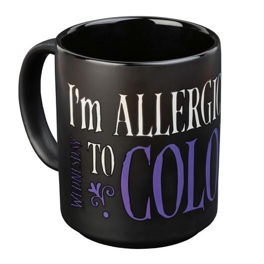 Krus, keramikkrus Wednesday - I'm Allerigc To Colour