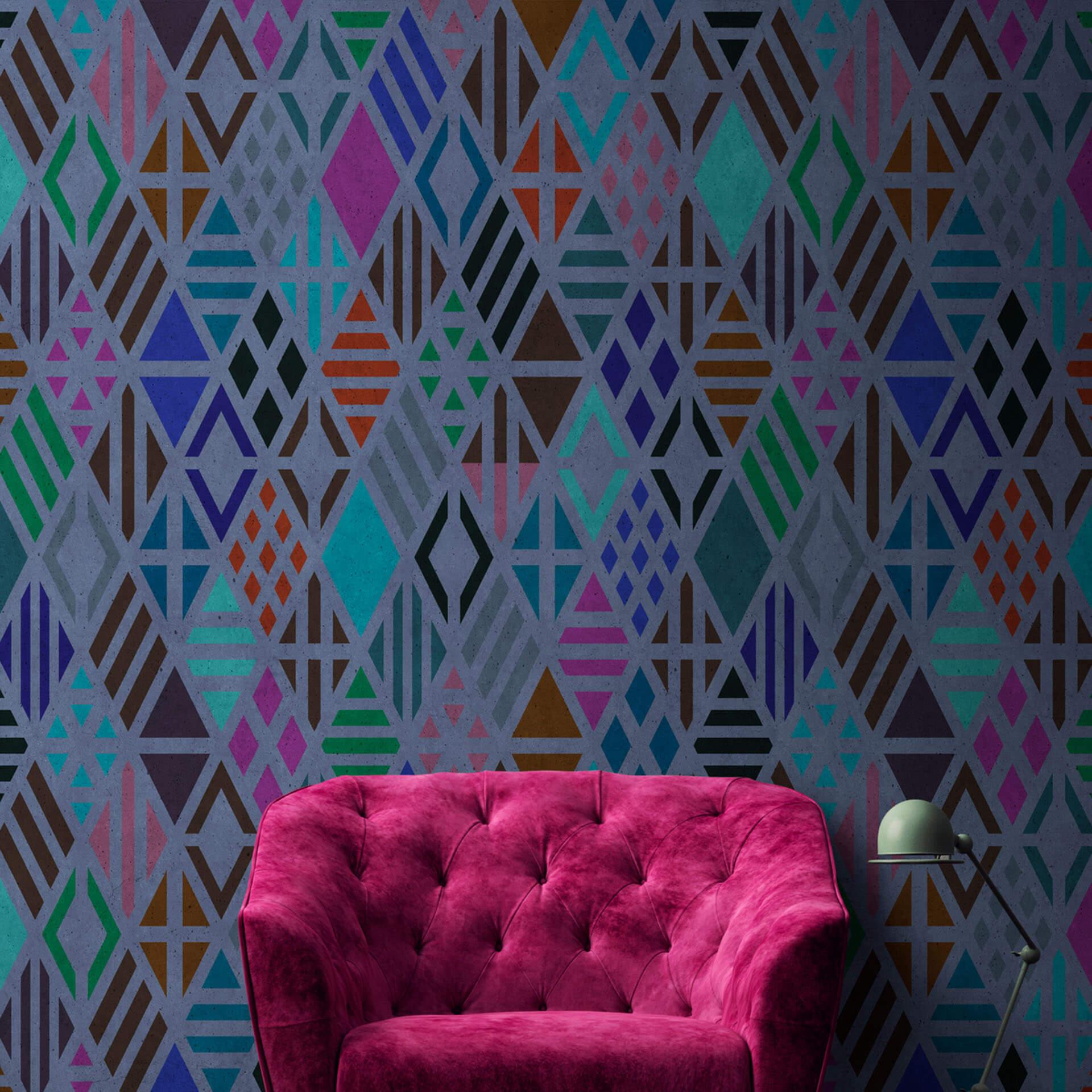 Livingwalls Fototapet Walls by Patel Geometrical 2
