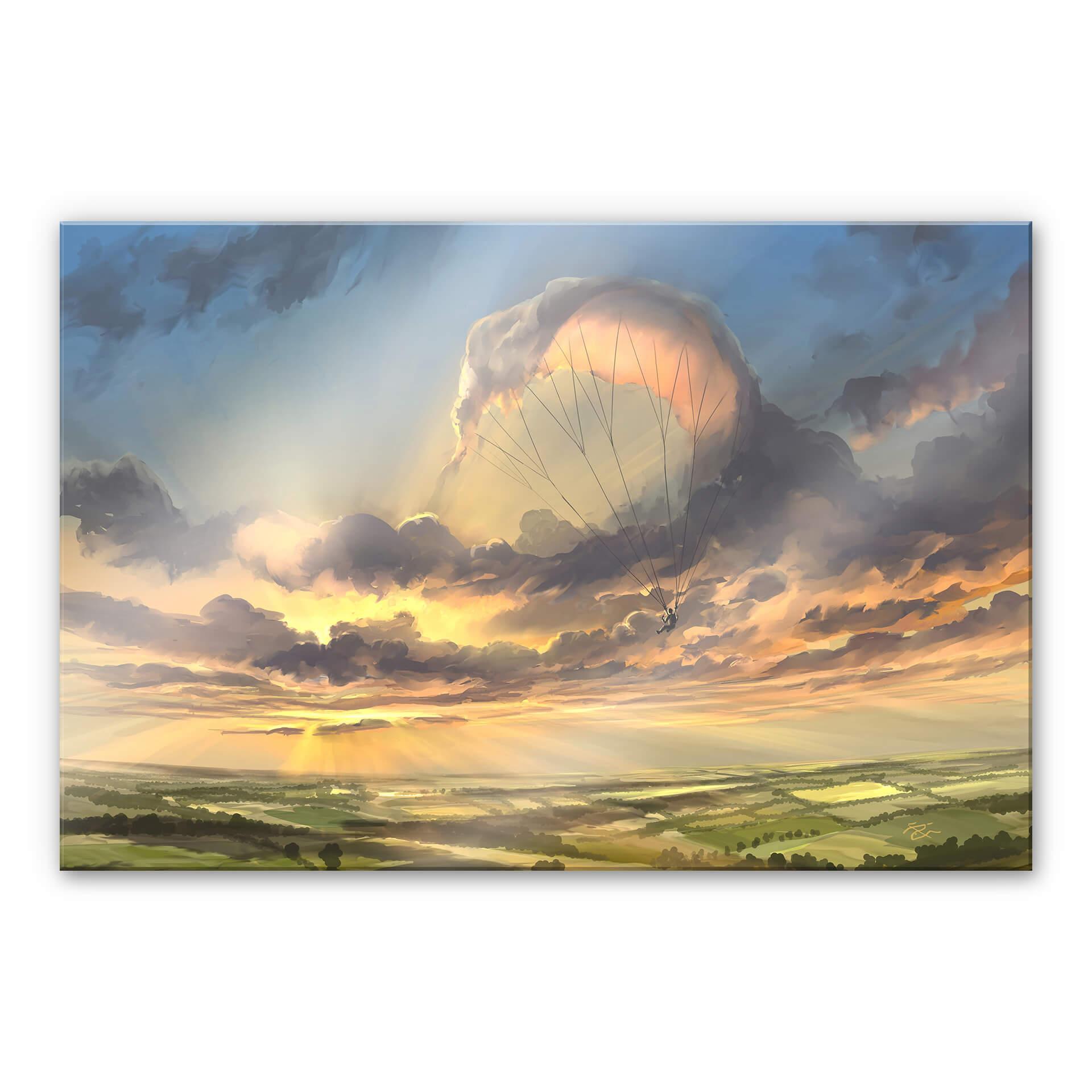 Akrylbillede aerroscape - Skyflyvning