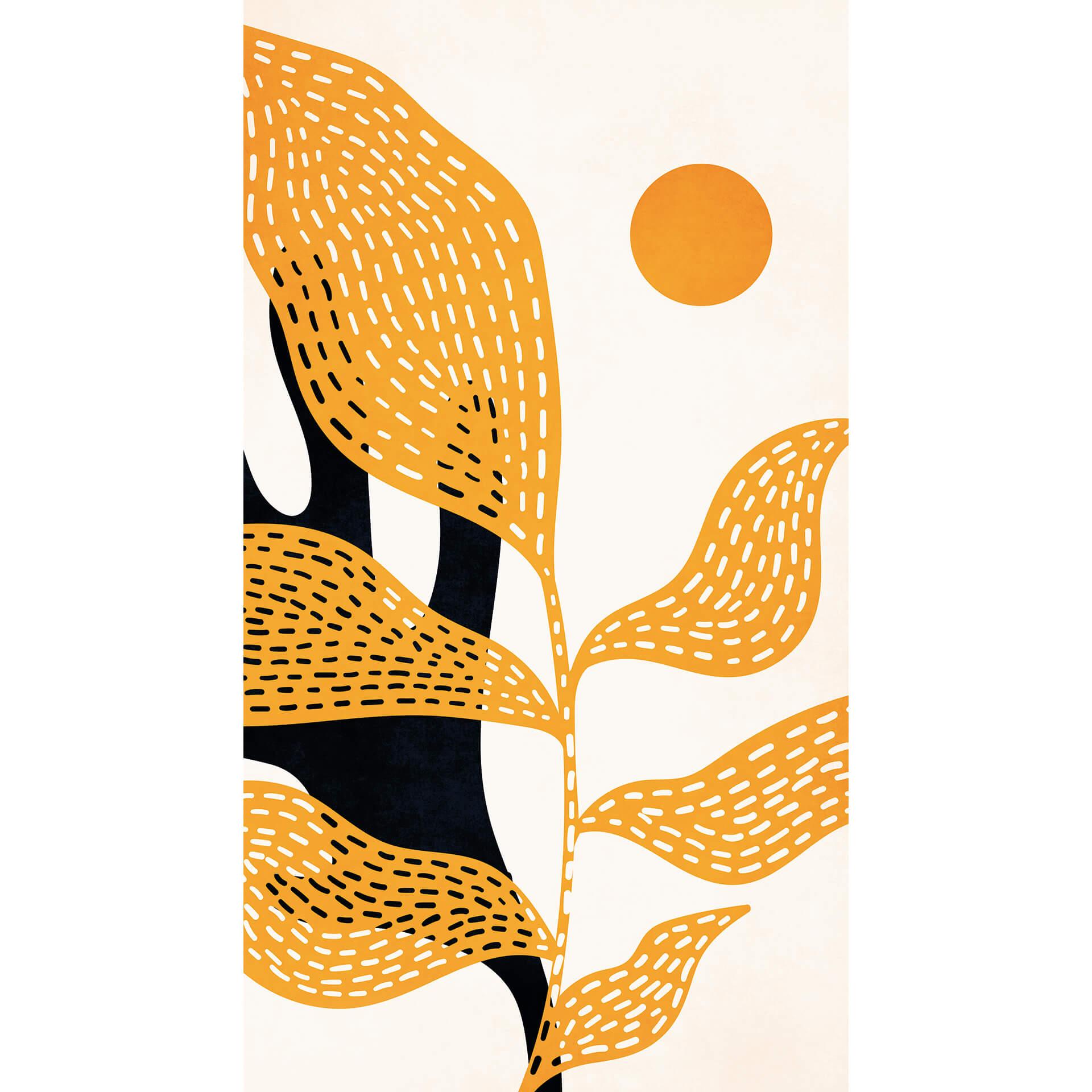 Fototapet Kubistika - van Gogh style Flowers